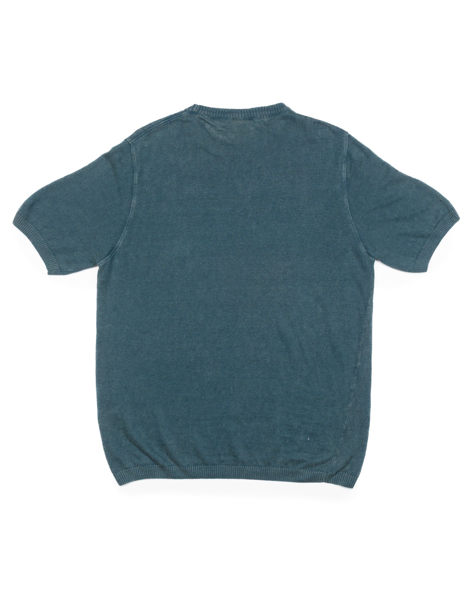 PL10 Short Sleeve Linen Crewneck in Oil - Image 5