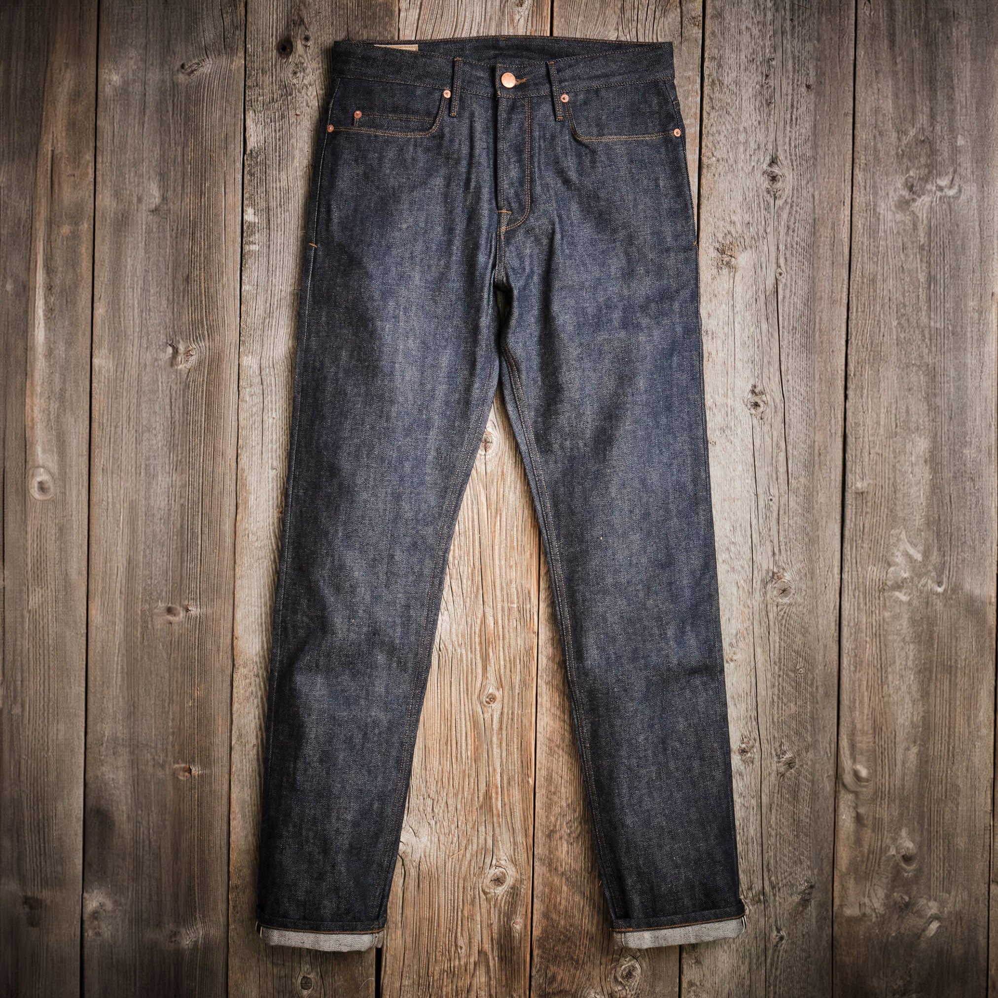 Portola Classic Taper 13oz Indigo Denim - Image 5