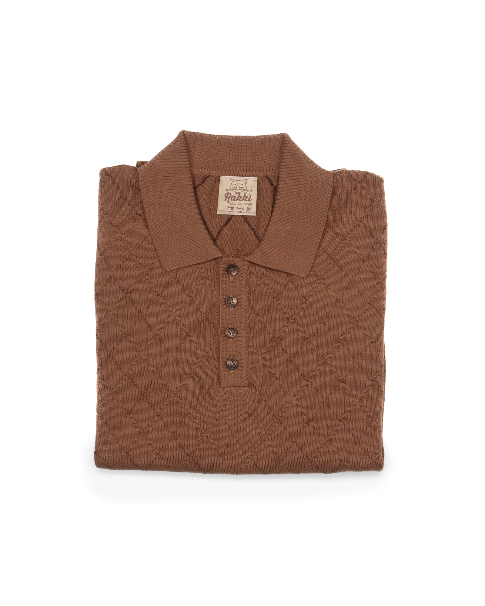 Preppy Man Polo in Cioccolato - Image 5
