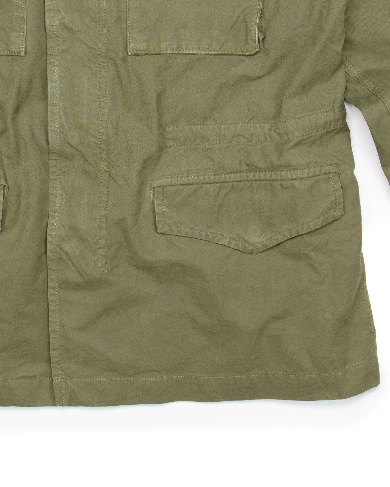 Ray M-65 Field Jacket in Military Green - Image 3