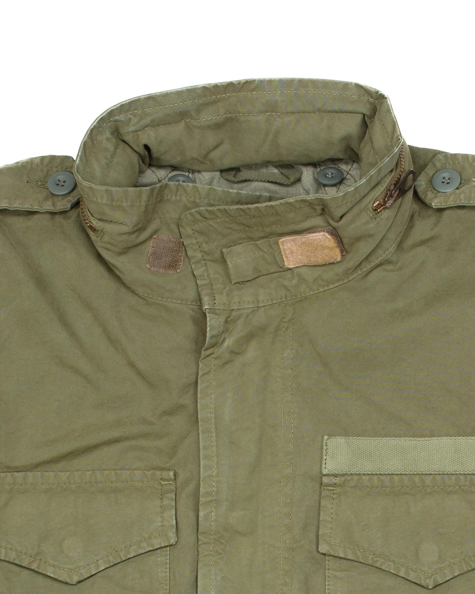 Ray M-65 Field Jacket in Military Green - Image 4
