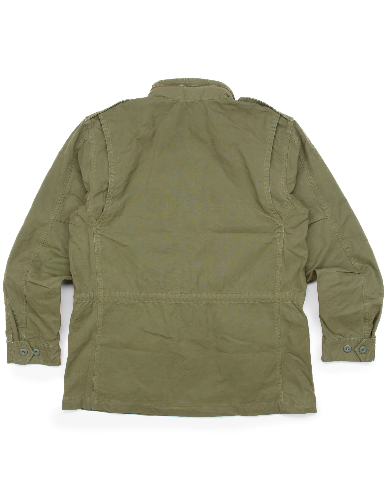 Ray M-65 Field Jacket in Military Green - Image 6