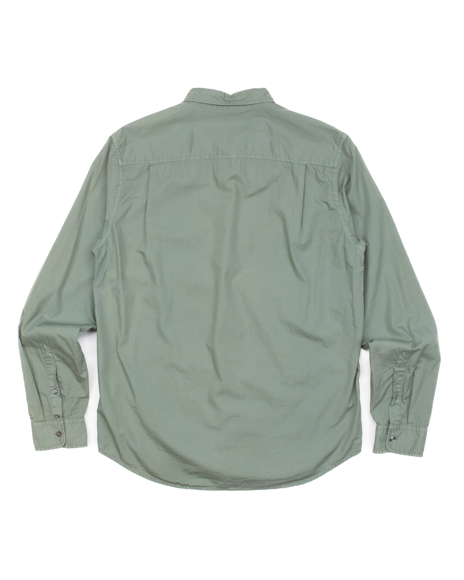 S.E.A. Shirt in Organic Cotton Green #1534 - Image 3