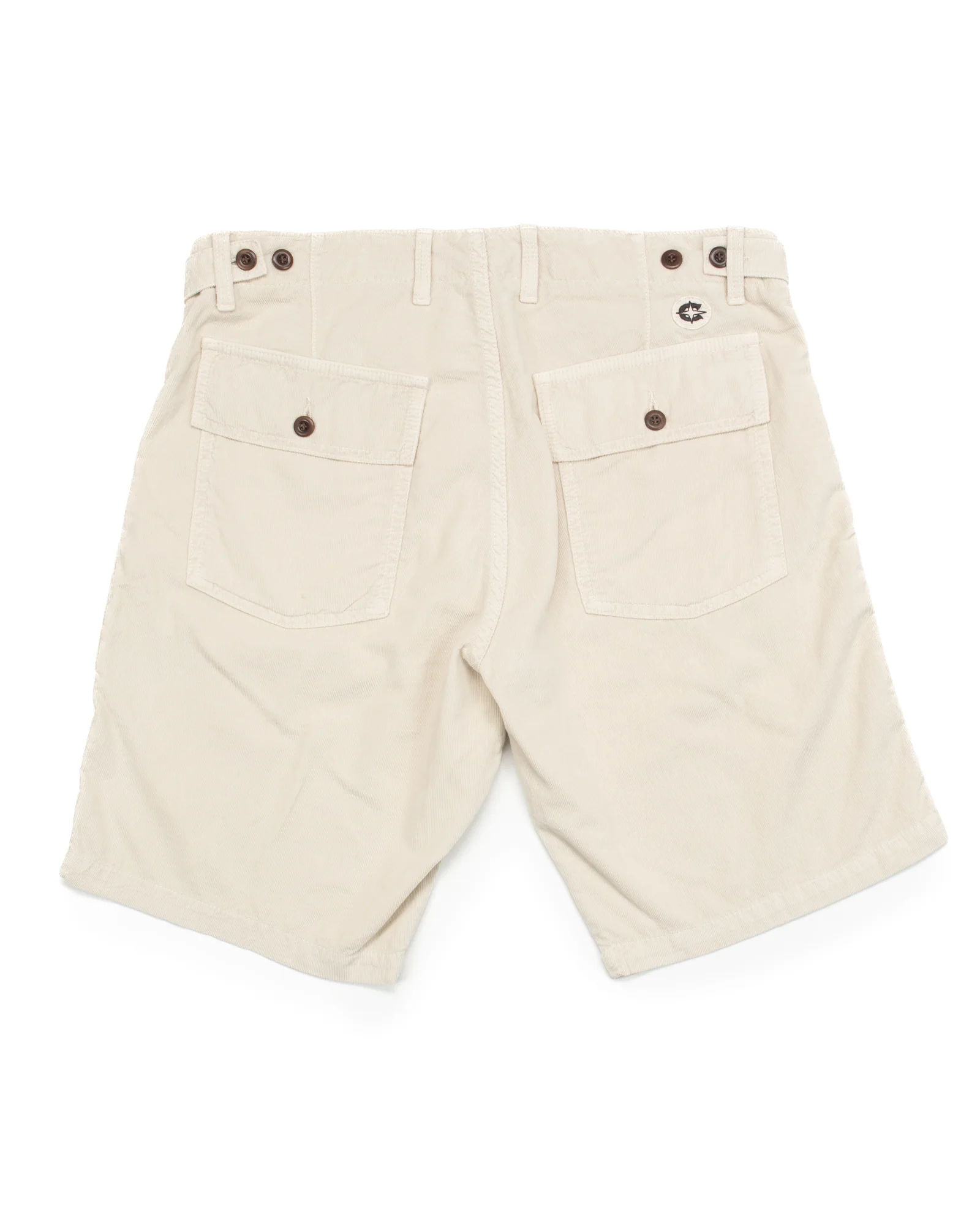 Shannon Fatigue Shorts in Stone Micro Cord - Image 6