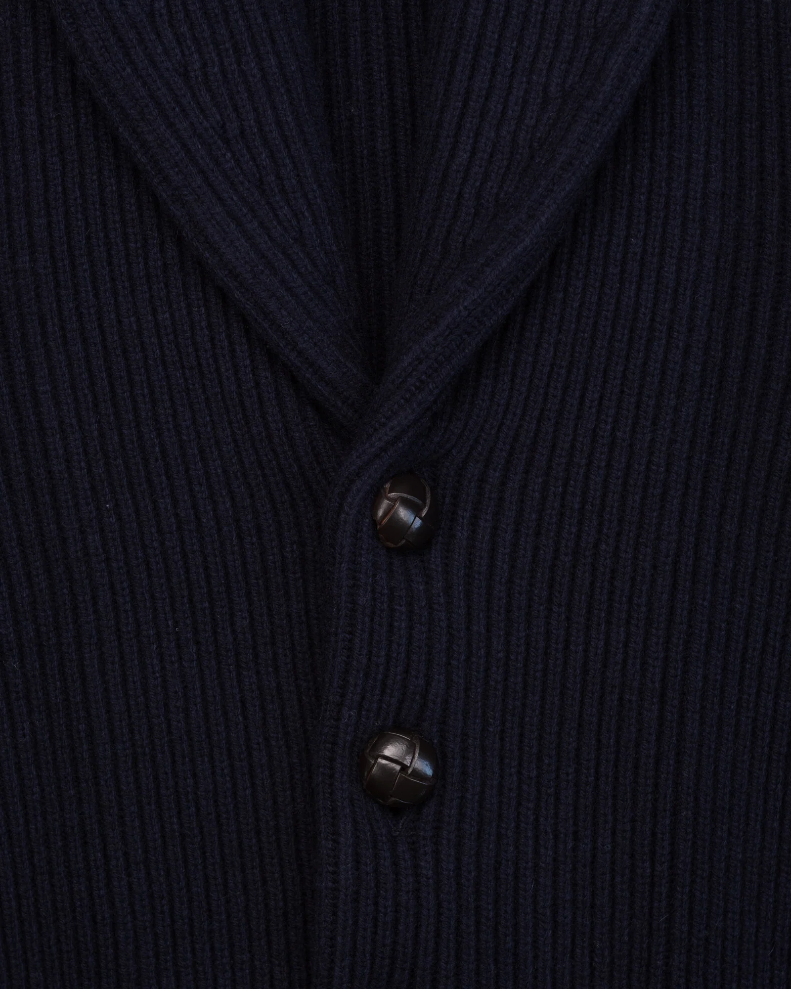 Shawl Cardigan in Navy - Image 4