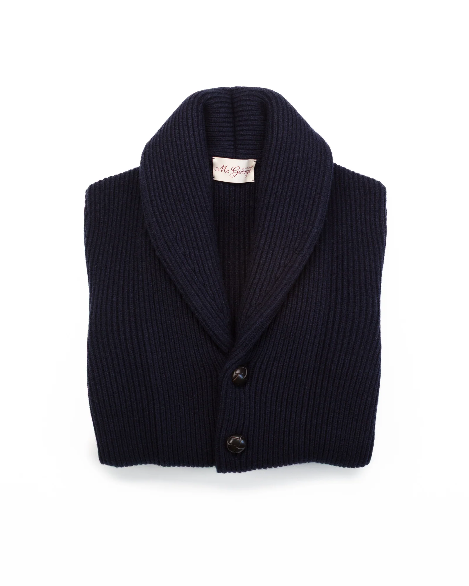 Shawl Cardigan in Navy - Image 5