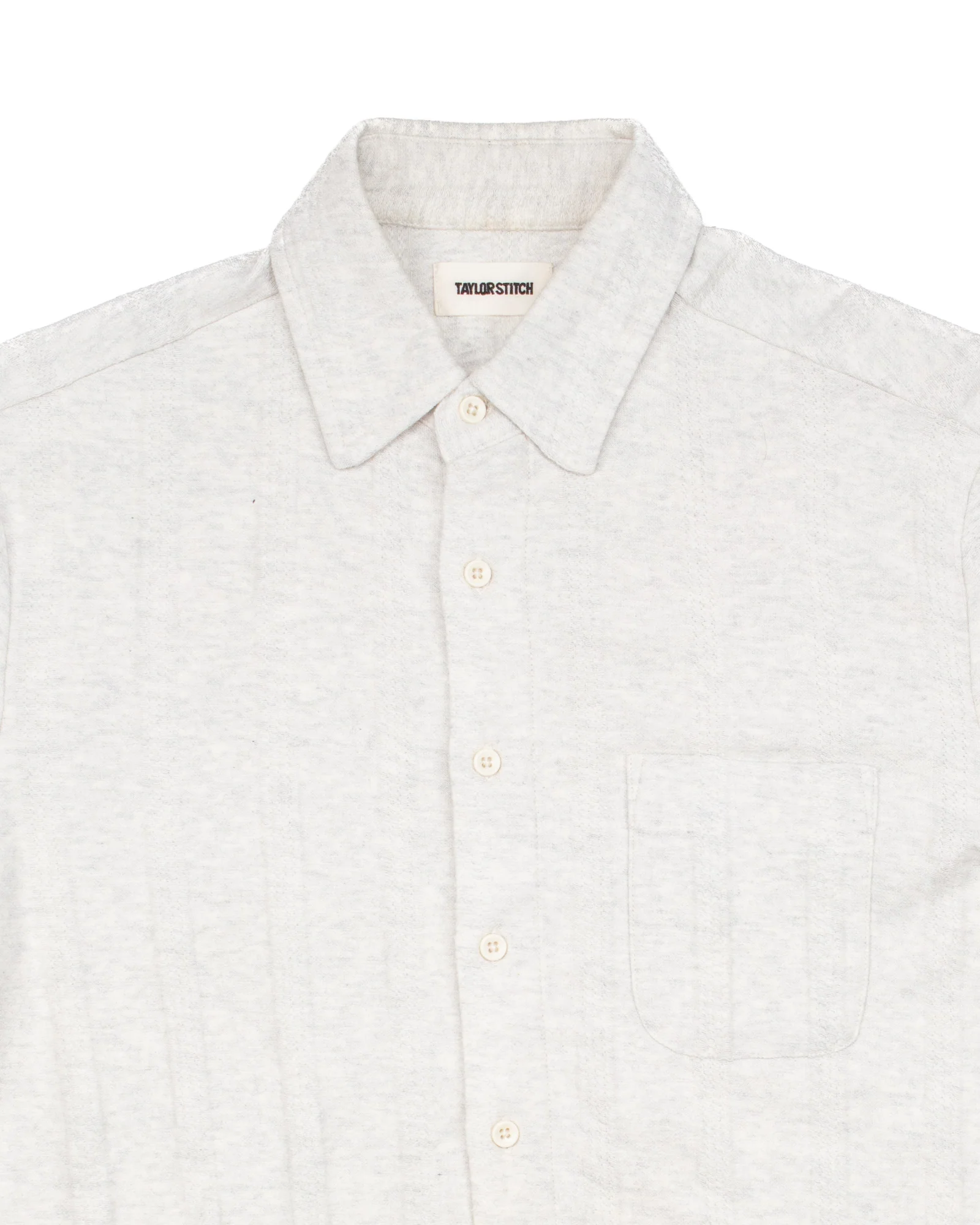 Short Sleeve California in Heather Ash Stripe #1726 - Image 2
