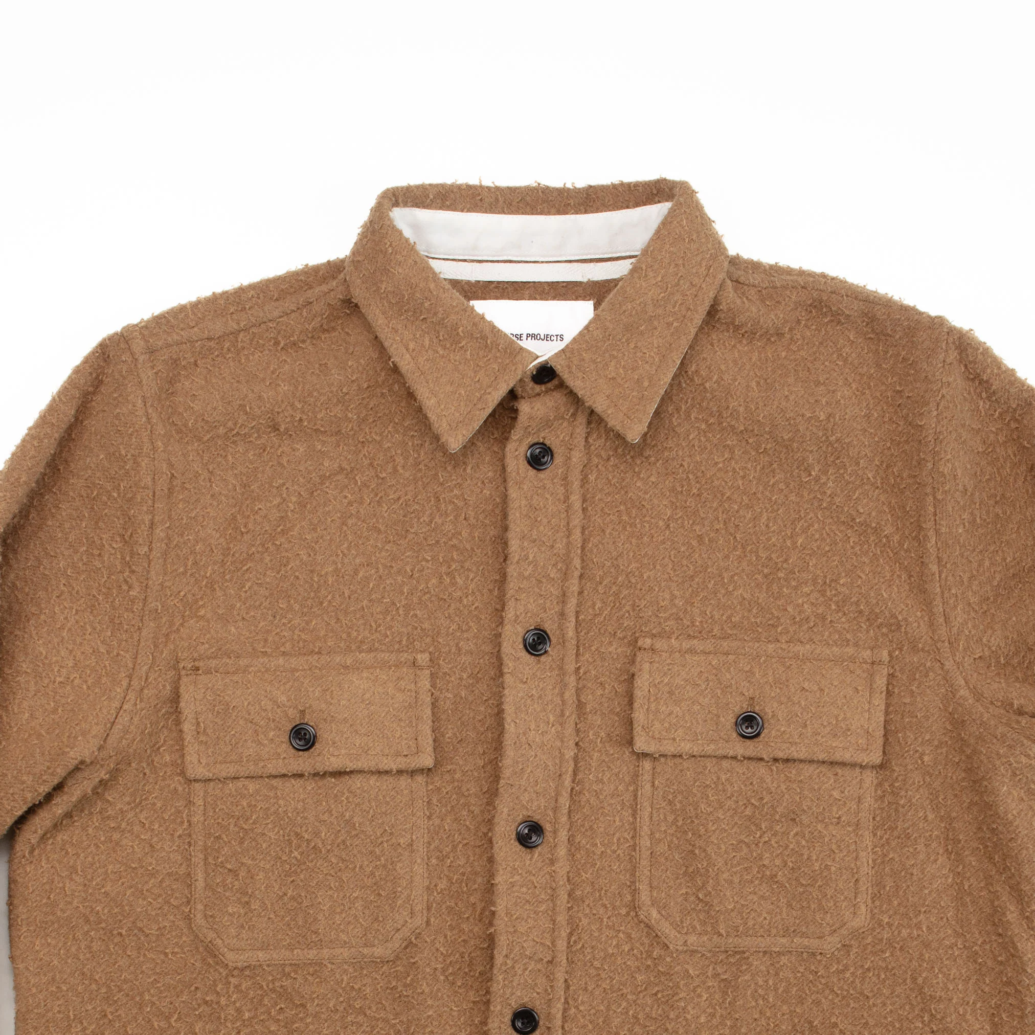 Silas Textured Cotton Wool Overshirt #859 - Image 2