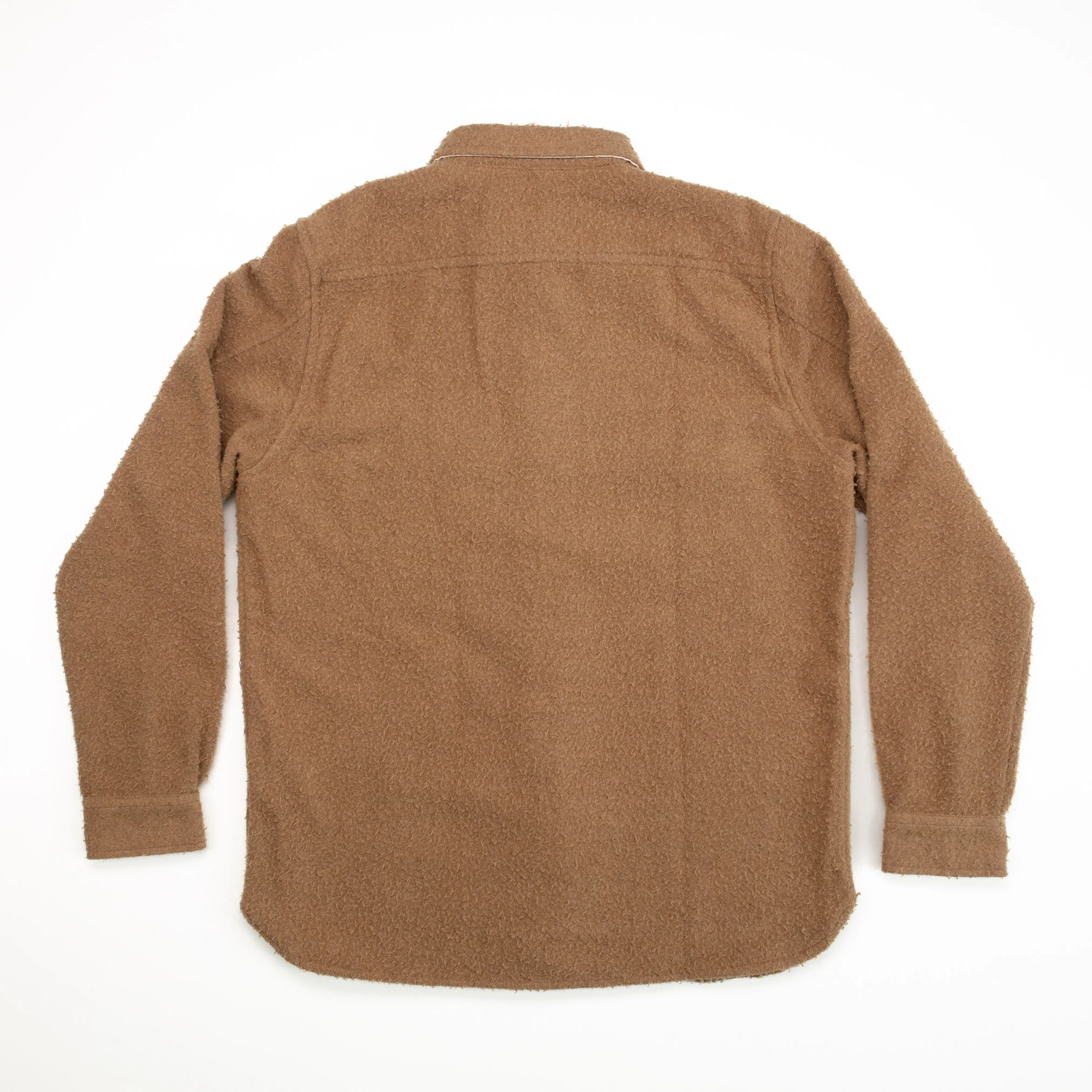 Silas Textured Cotton Wool Overshirt #859 - Image 3