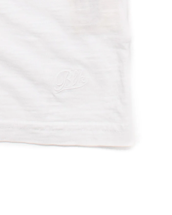 Slub Tee in White - Image 3
