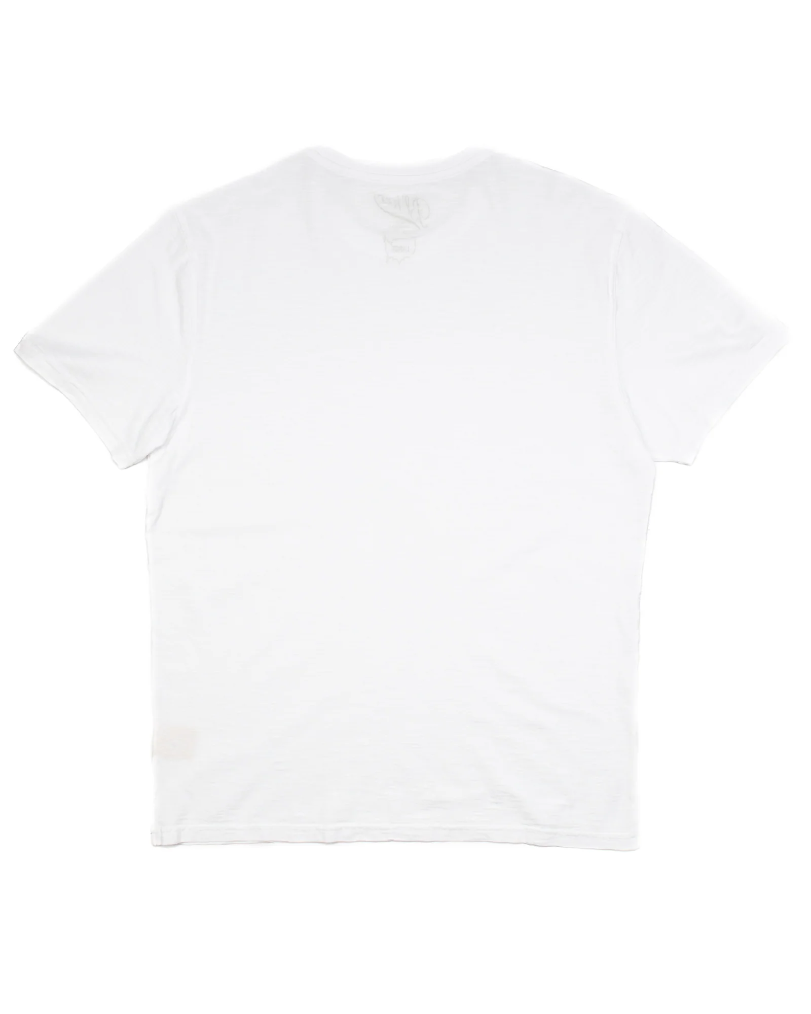 Slub Tee in White - Image 5