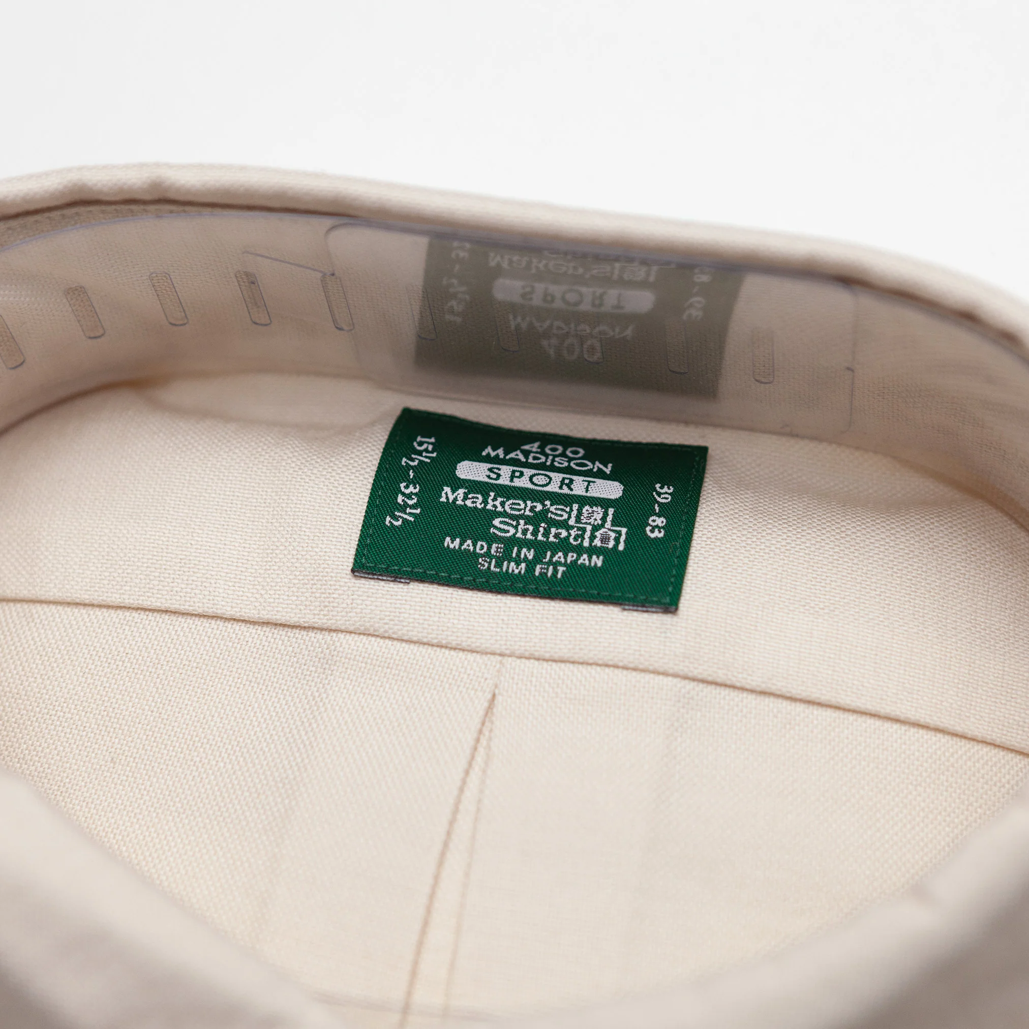 Sport Oxford Shirt in Beige - Tokio Slim Fit #624 - Image 3