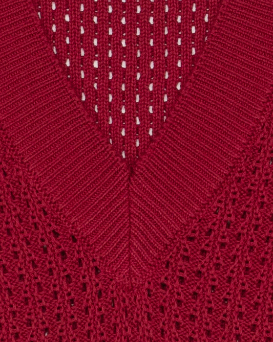 Sumy Sweater in Burgundy - Image 3