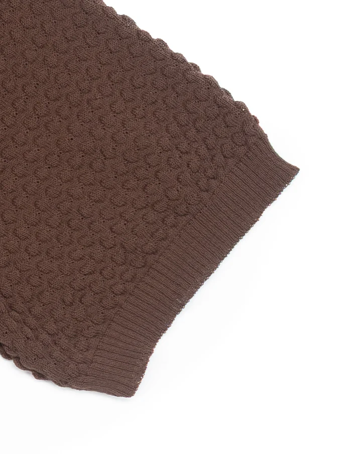 Tec 2 Classic Polo in Brown - Image 4