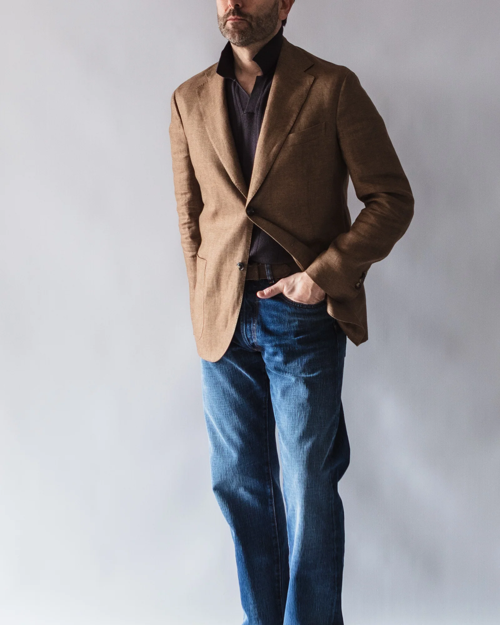The Aalto in Tobacco Linen - Image 6