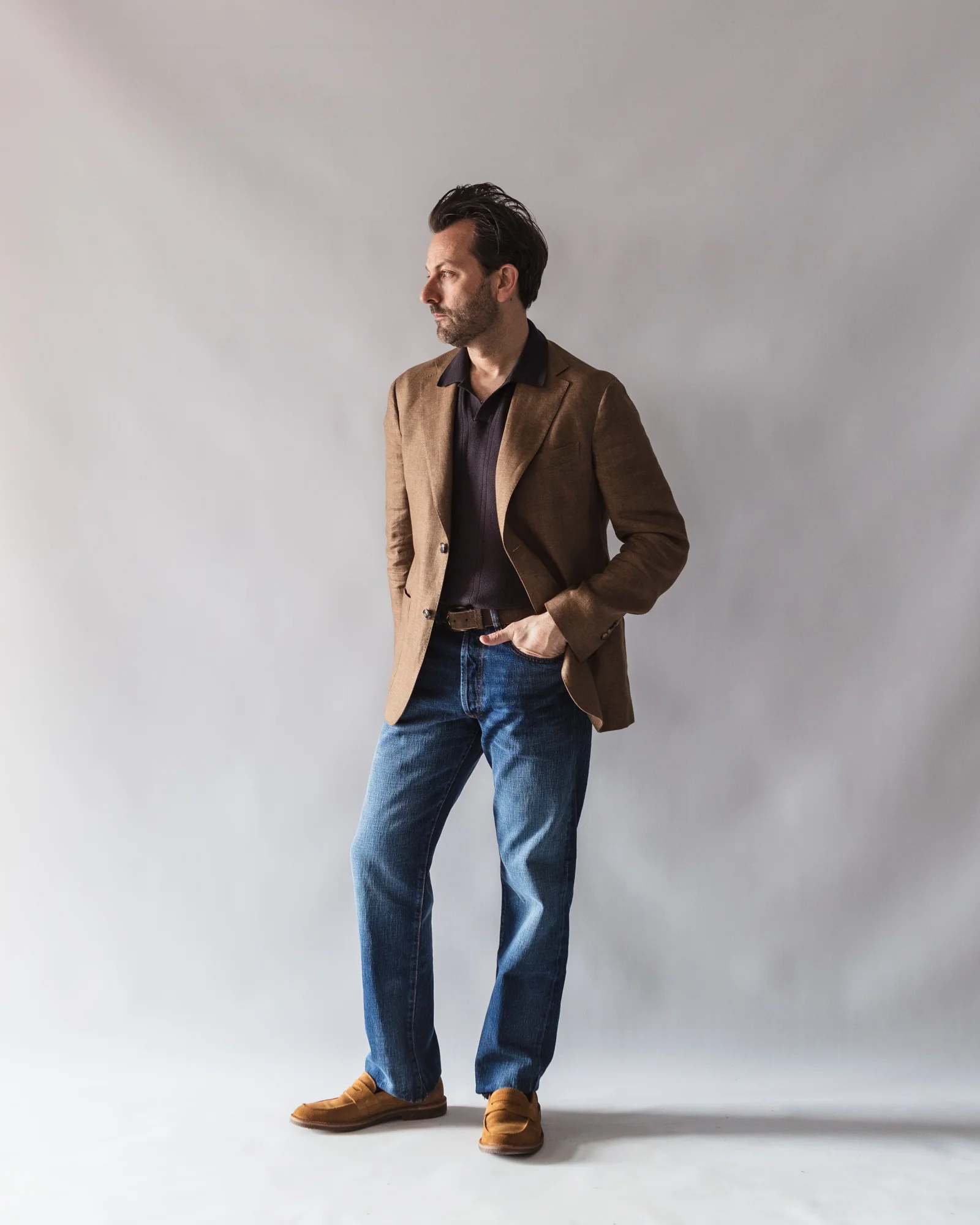 The Aalto in Tobacco Linen - Image 8