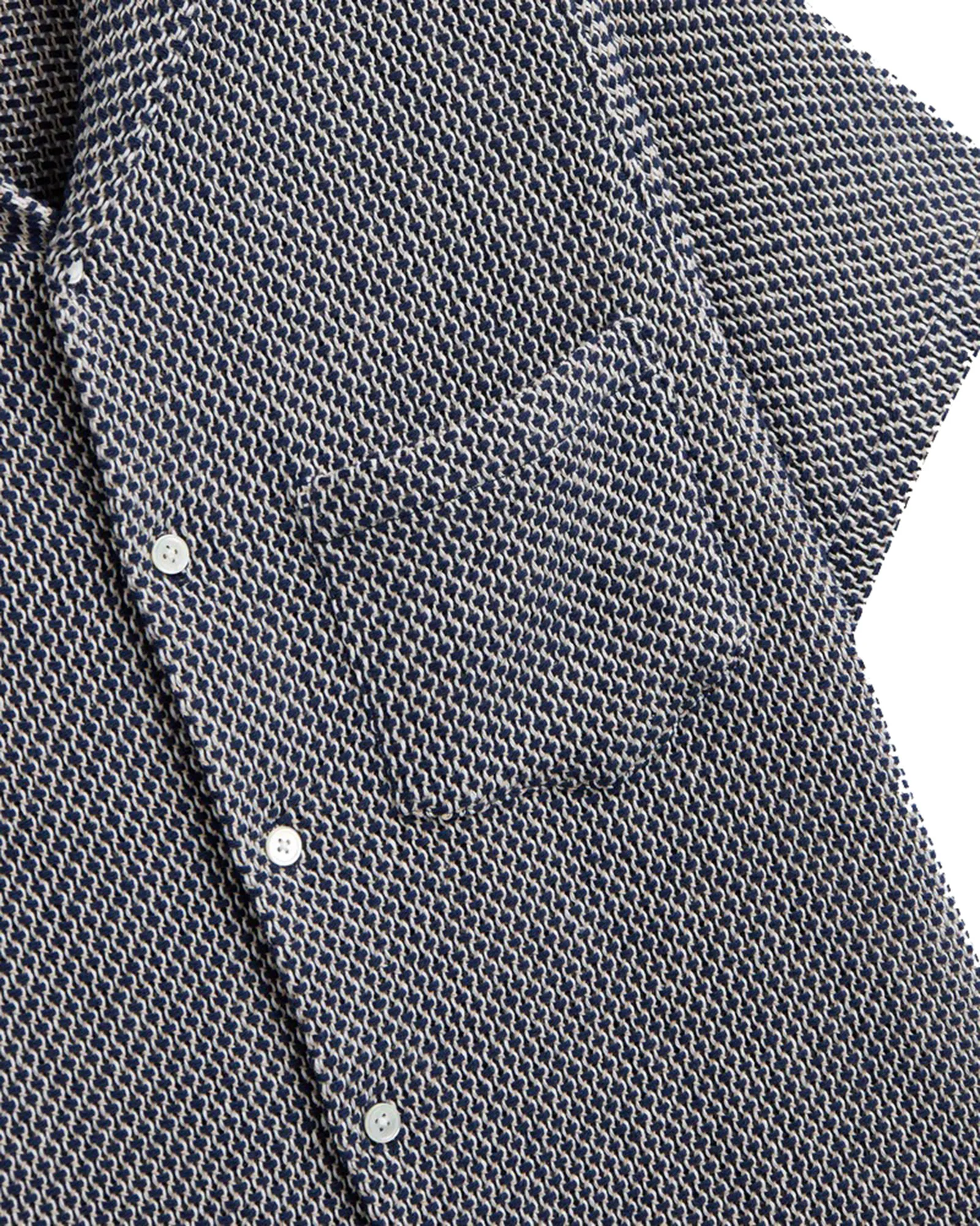 The Agora Shirt in Navy - Image 3