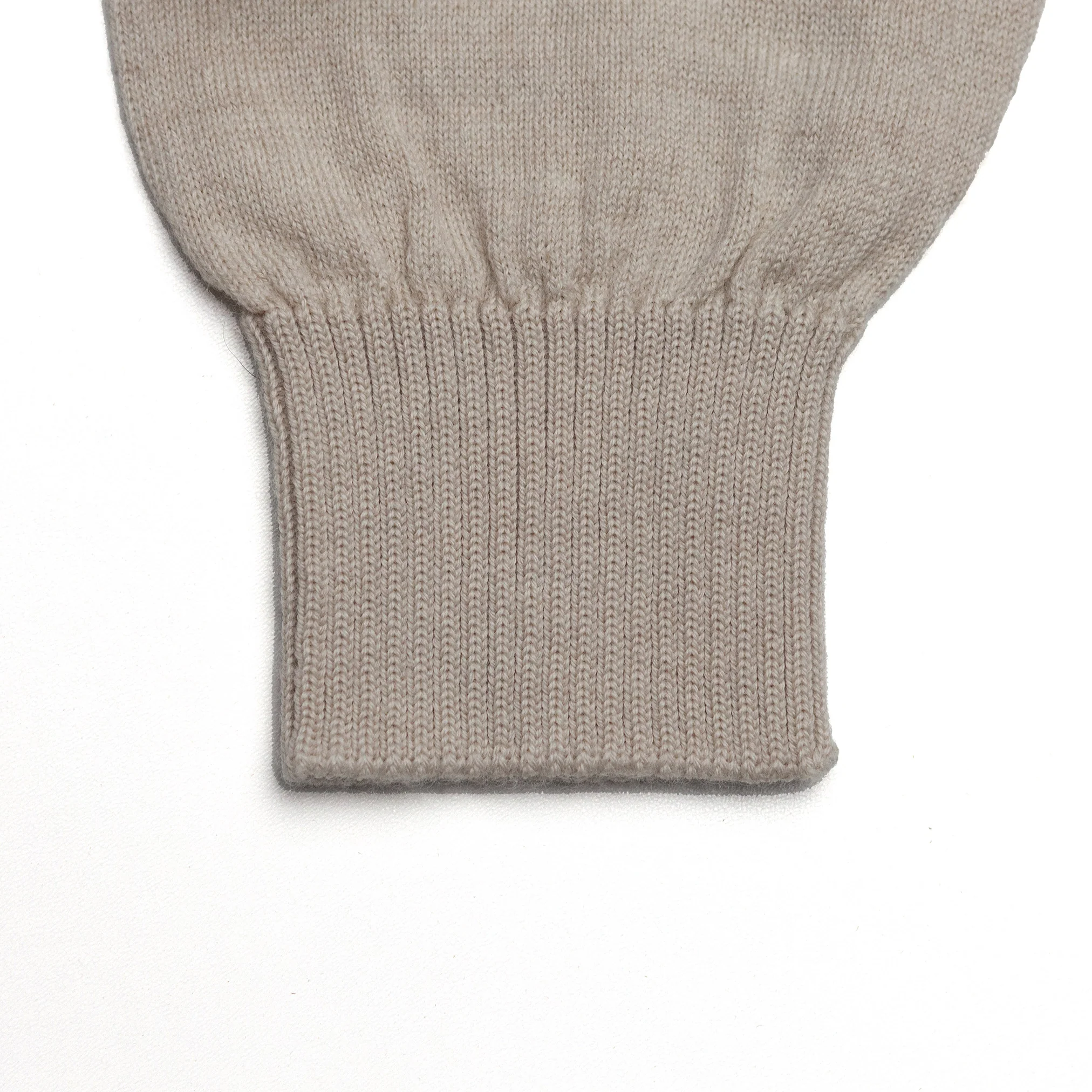 The Beauford Polo Neck in Oatmeal - Image 5