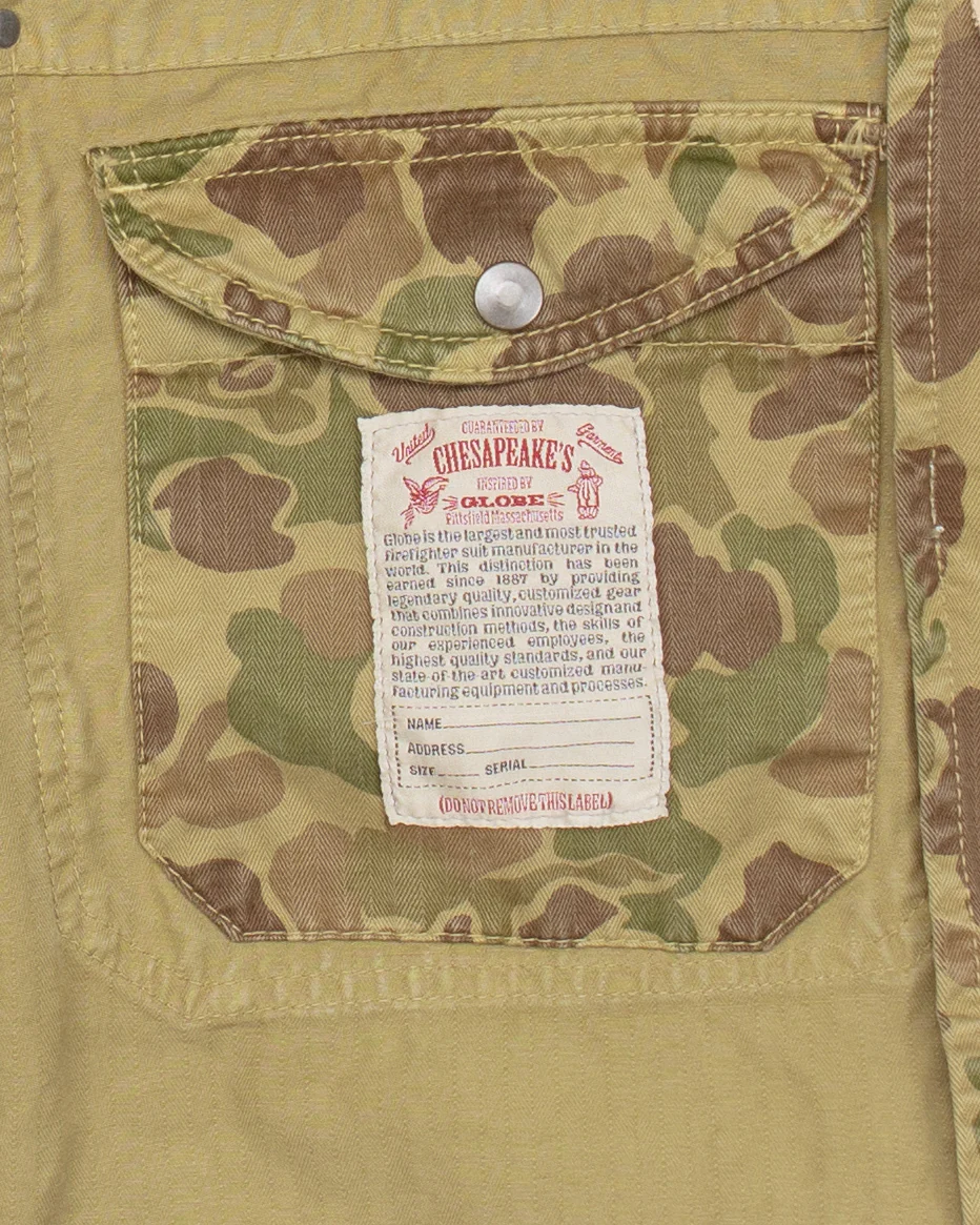 The Bedford Fireman Jacket in HBT Frogskin Camo - Image 12