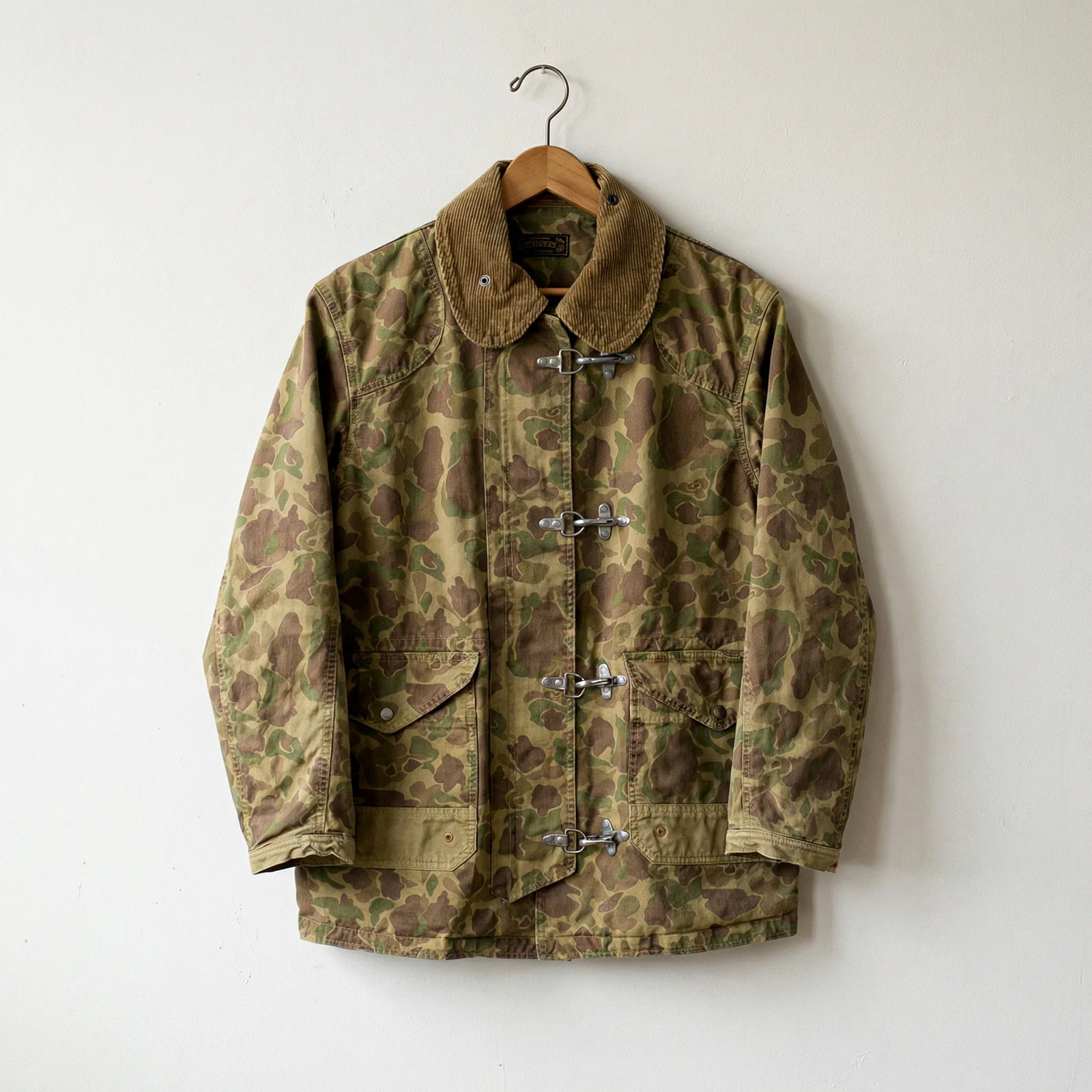 The Bedford Fireman Jacket in HBT Frogskin Camo - Image 2