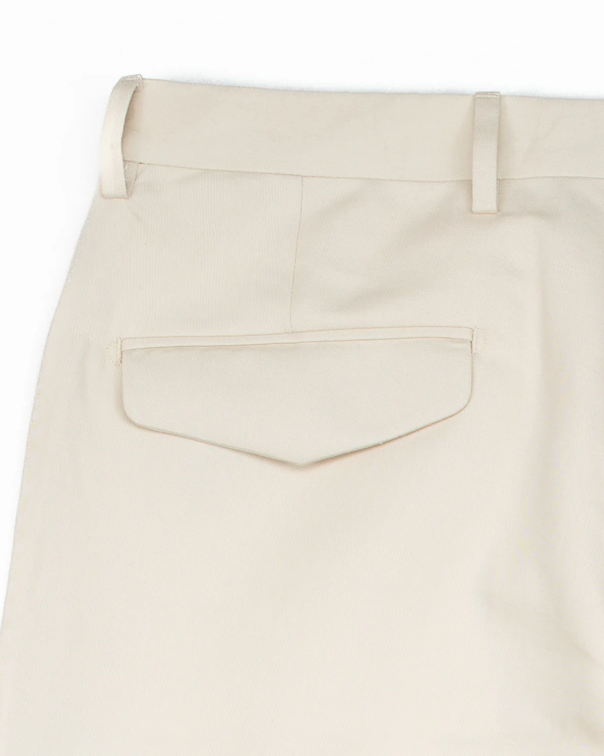 The BG21S Cotton & Linen Pant in Chalk - Image 5