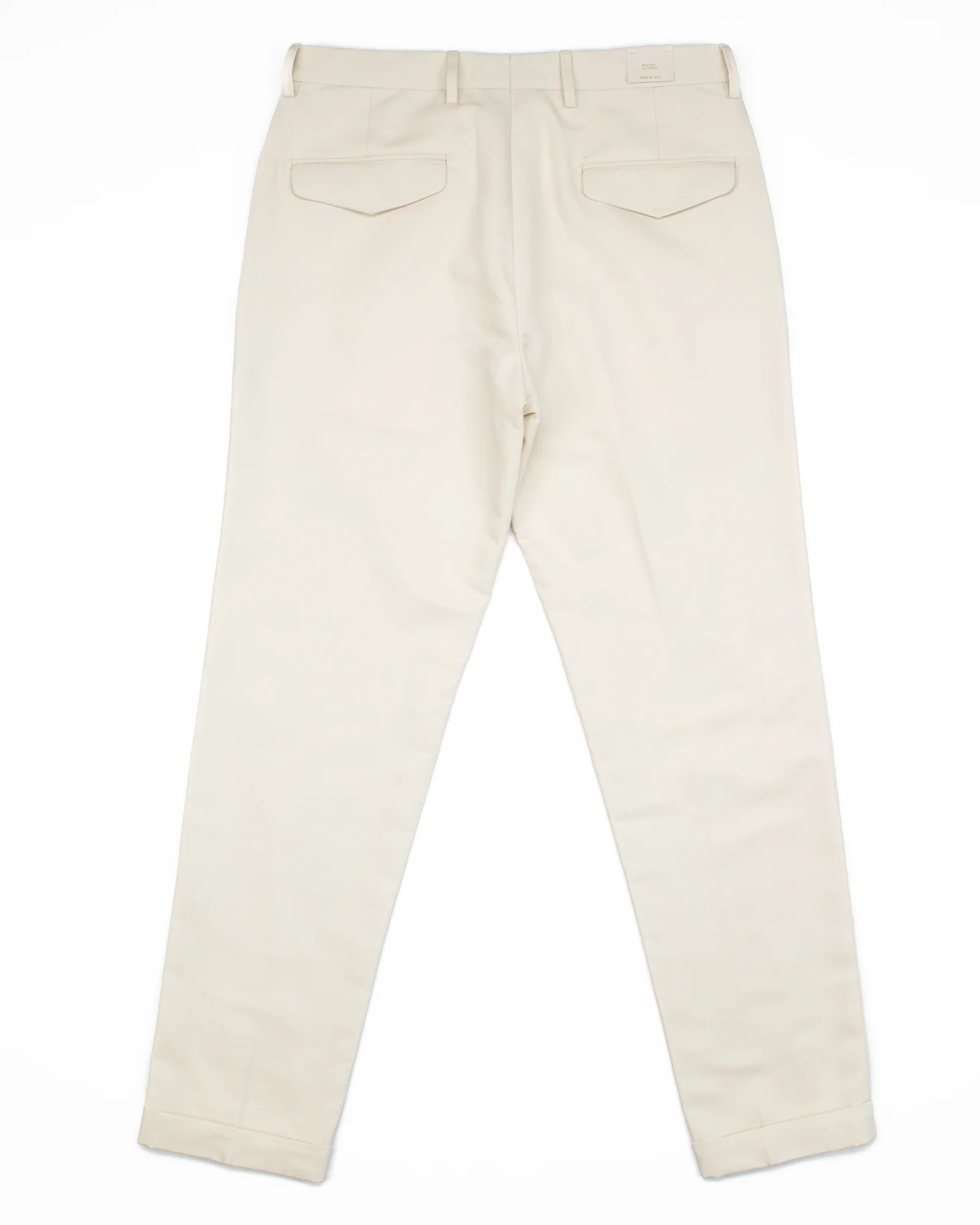 The BG21S Cotton & Linen Pant in Chalk - Image 6