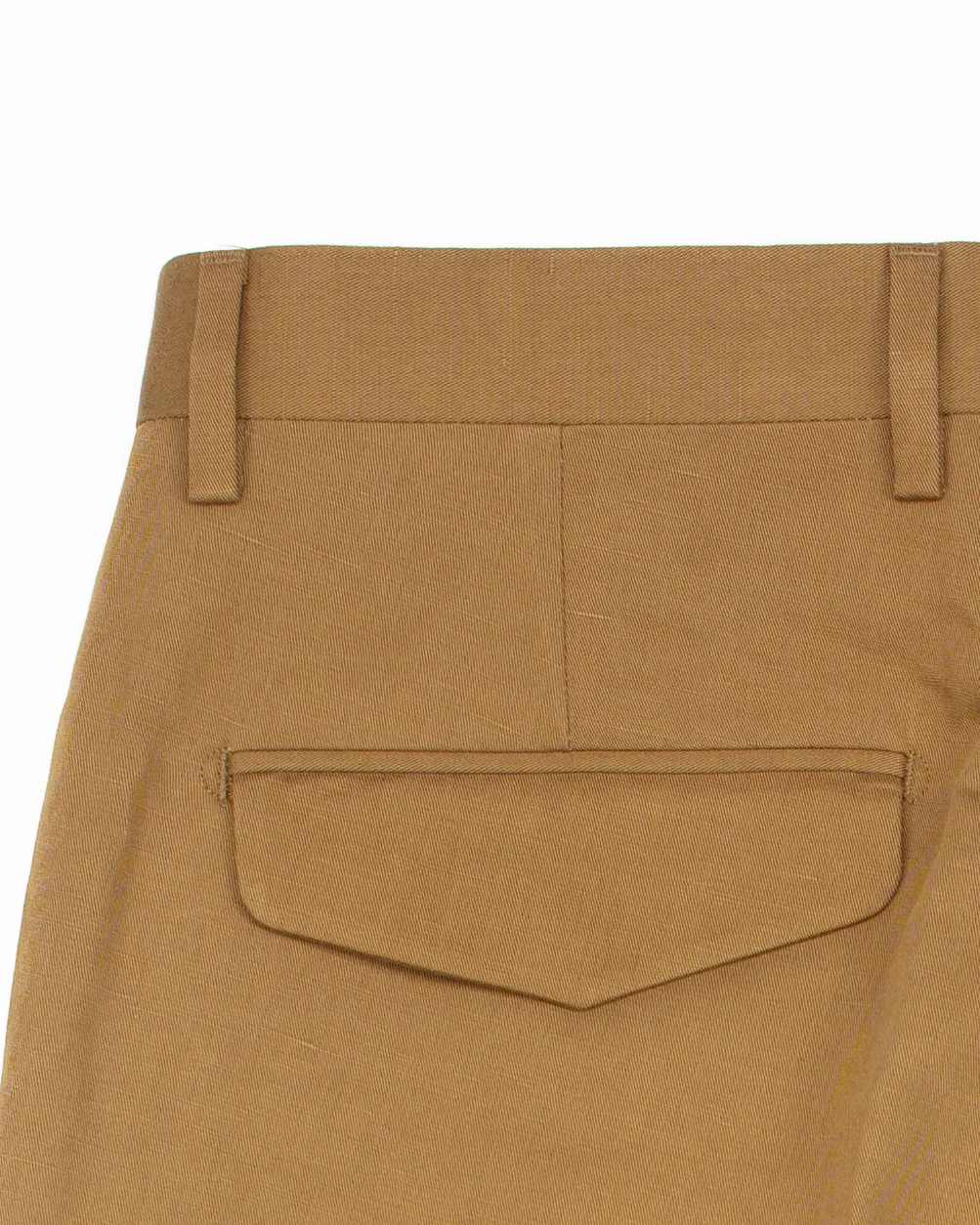 The BG21S Cotton & Linen Pant in Tobacco - Image 6