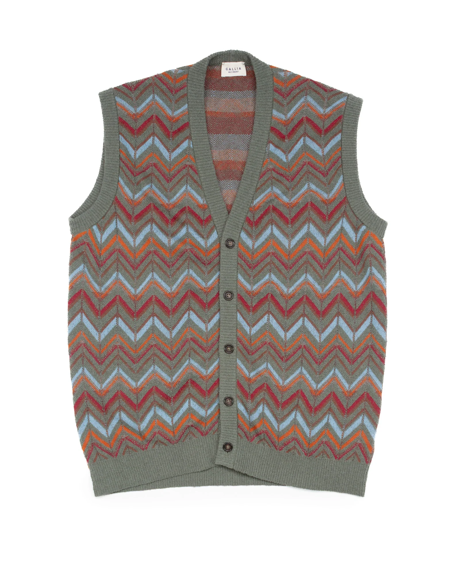 The Bros Sleeveless Cardigan
