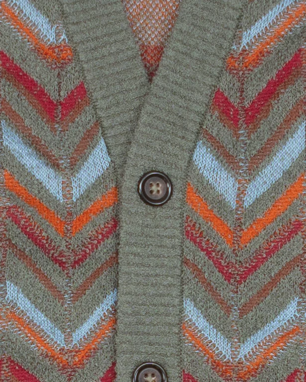 The Bros Sleeveless Cardigan - Image 3