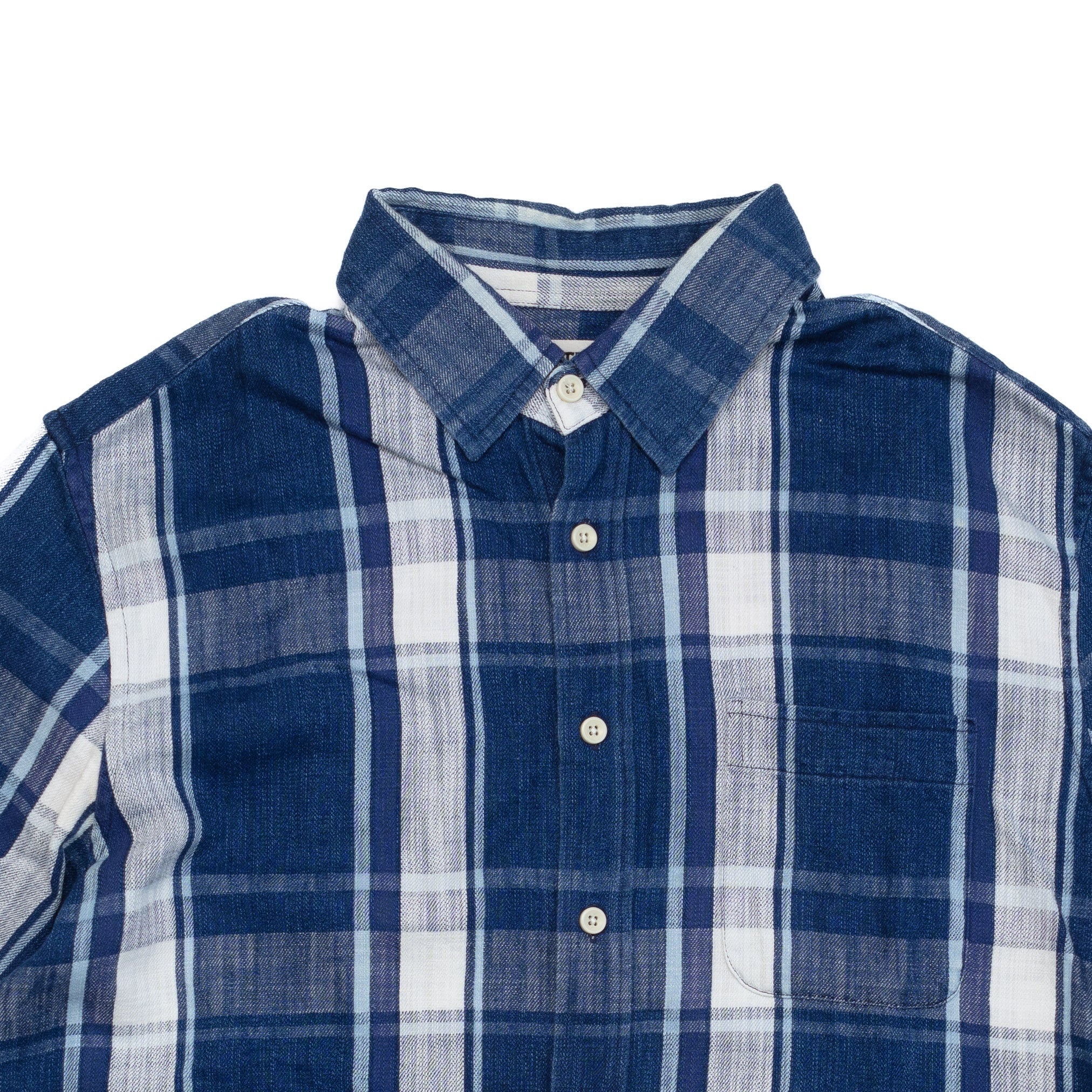 The California in Indigo Plaid #793 - Image 2