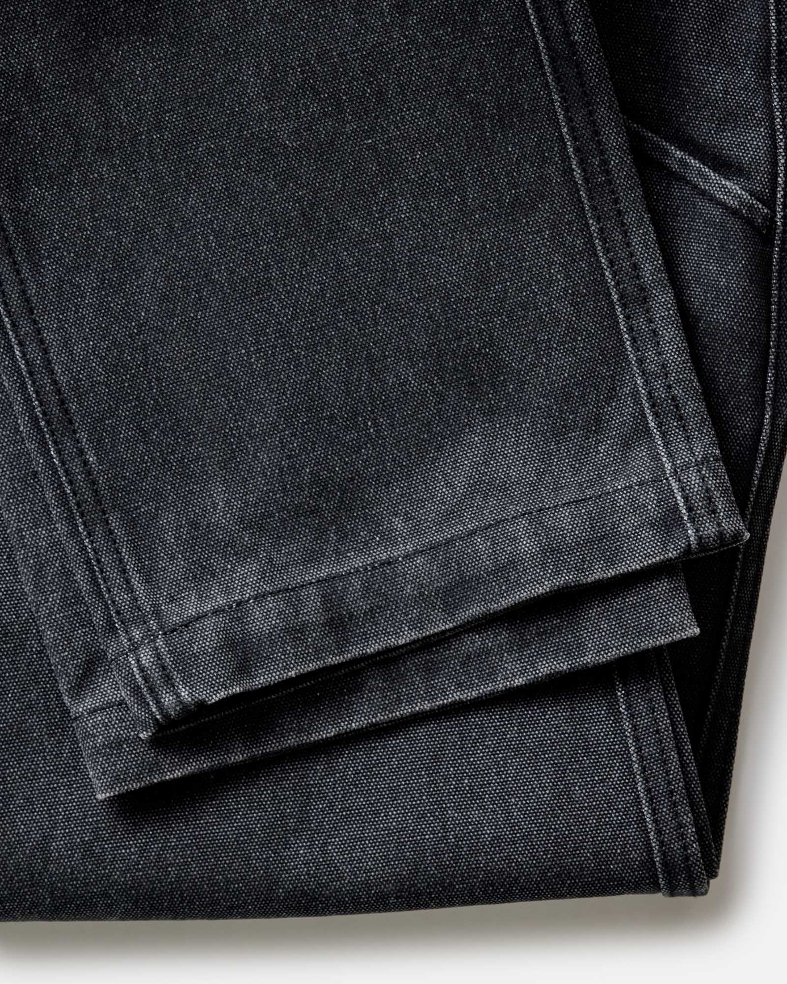 The Camp Pant in Coal Chipped Canvas - Image 10