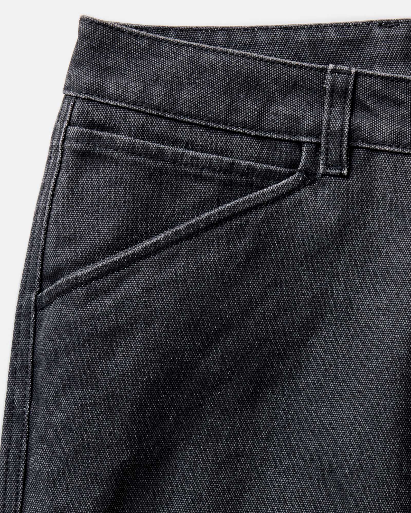 The Camp Pant in Coal Chipped Canvas - Image 9