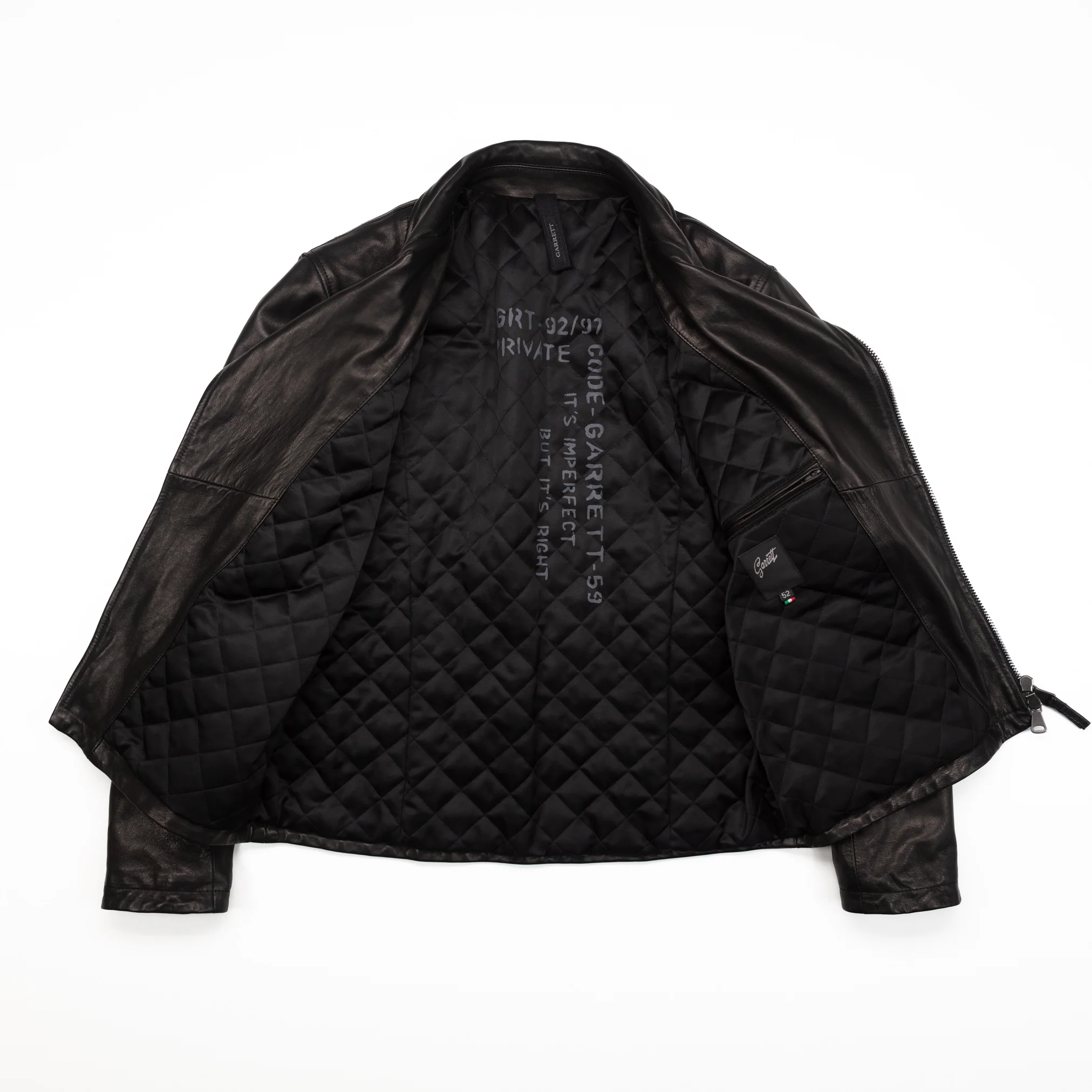 The Chiodo Jacket in Black Leather - Image 5