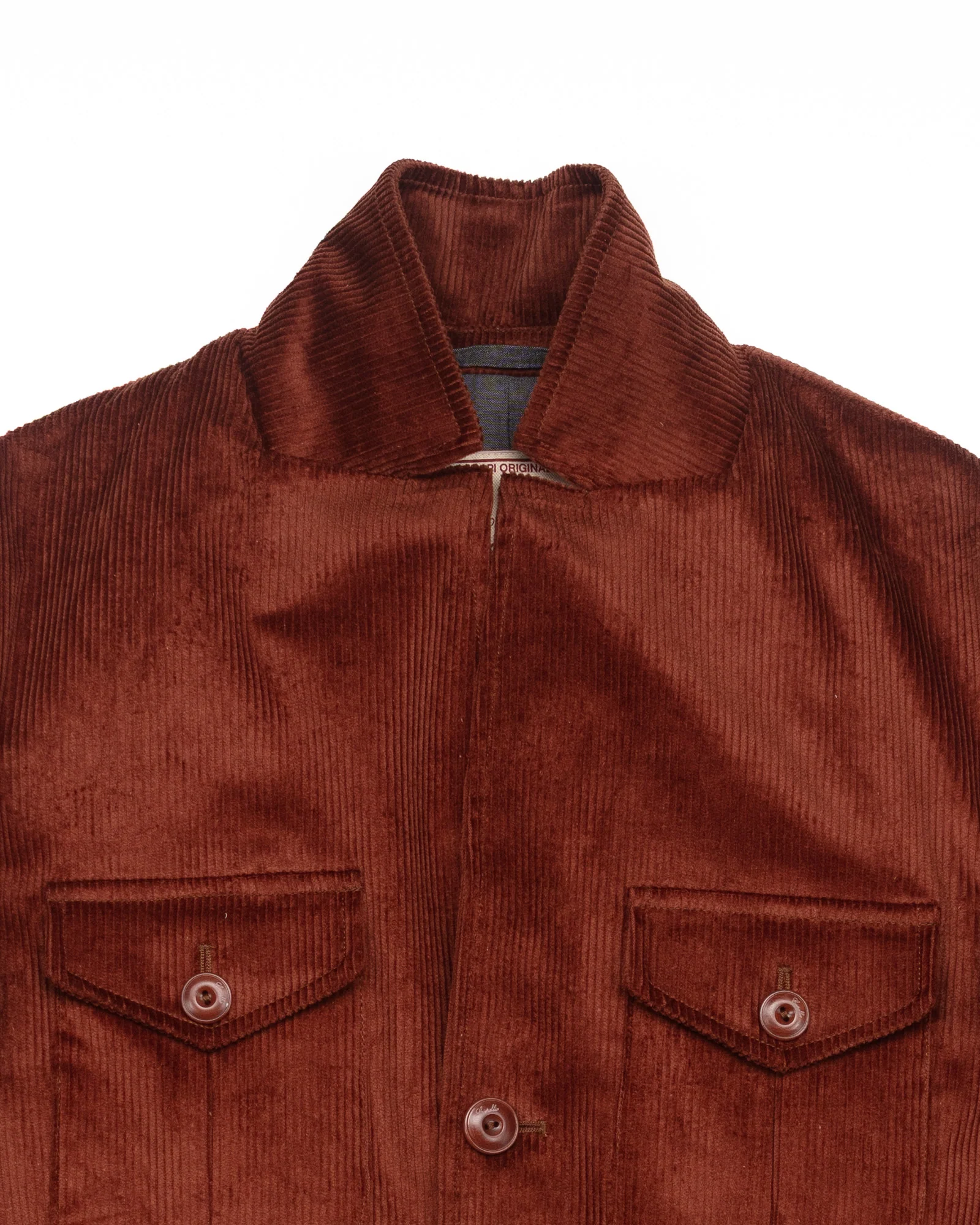 The Collina Jacket in Rust Corduroy - Image 10