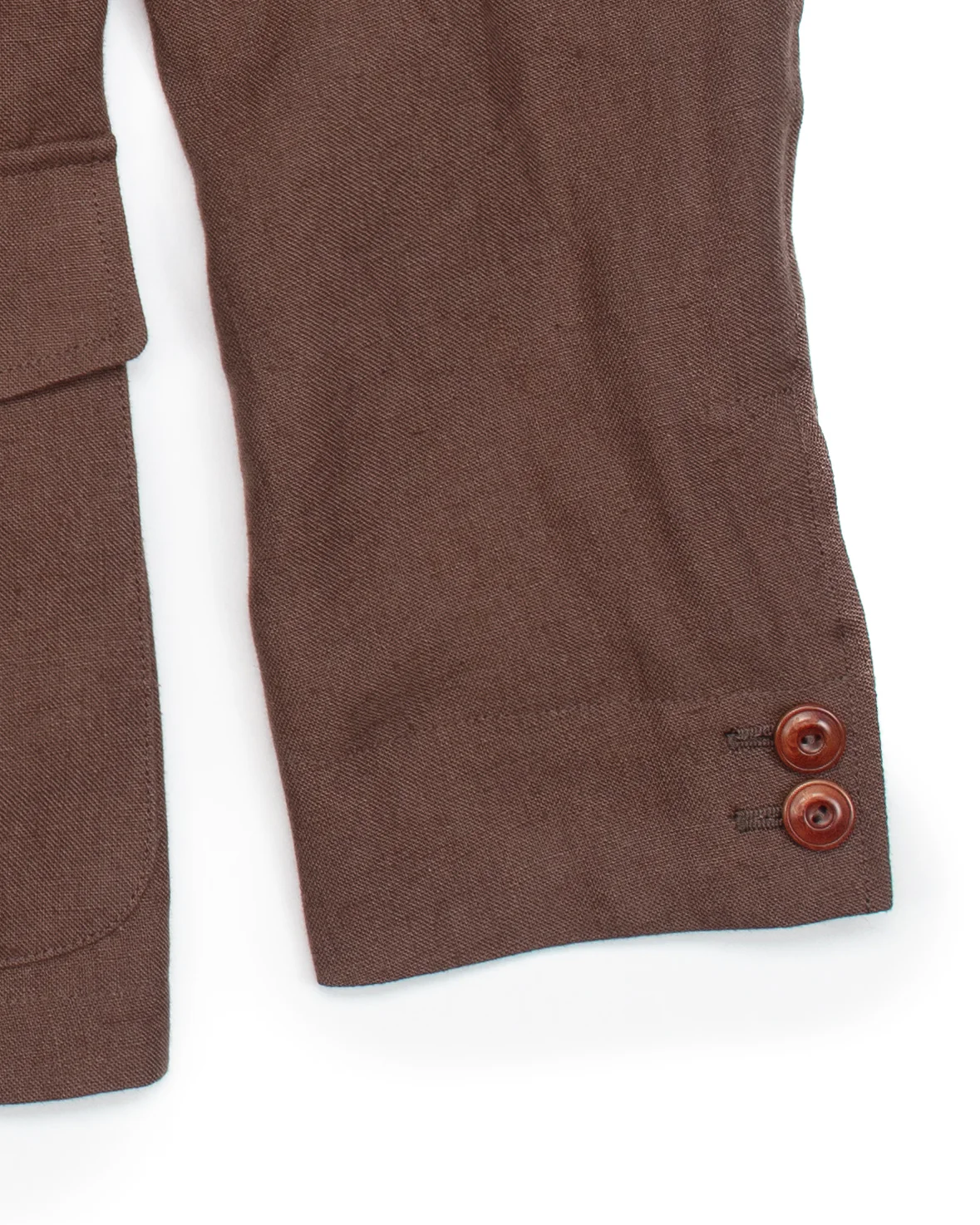 The Collina Linen Jacket in Earth - Image 7