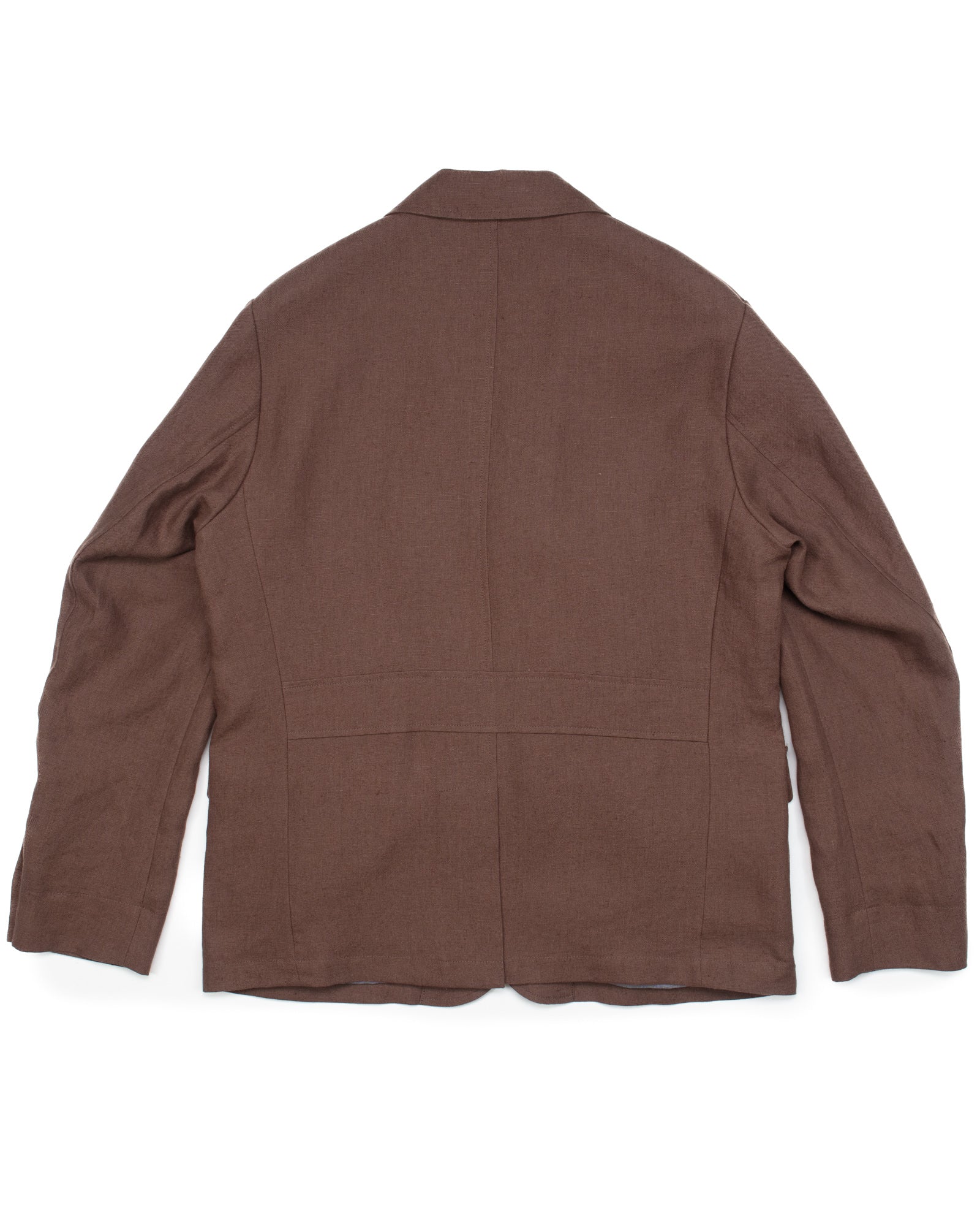 The Collina Linen Jacket in Earth - Image 8