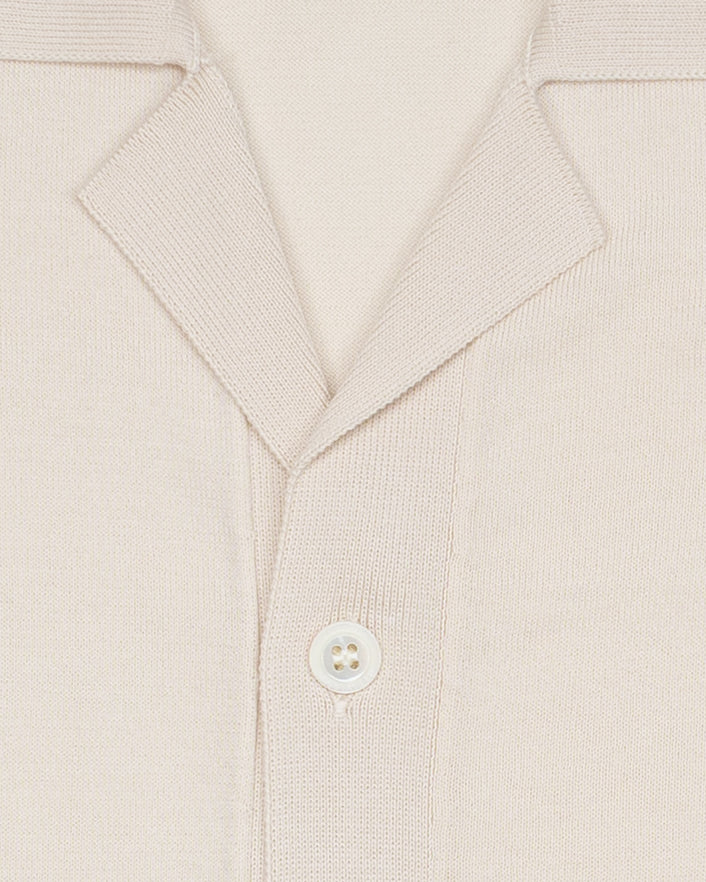 The Greek Key Shirt in Ecru - Image 3