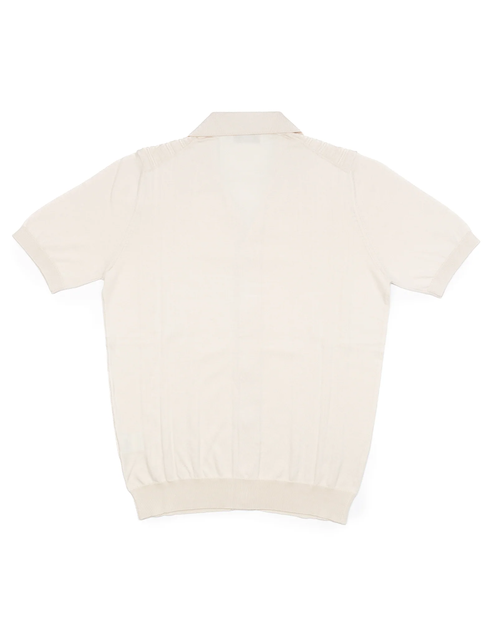 The Greek Key Shirt in Ecru - Image 7