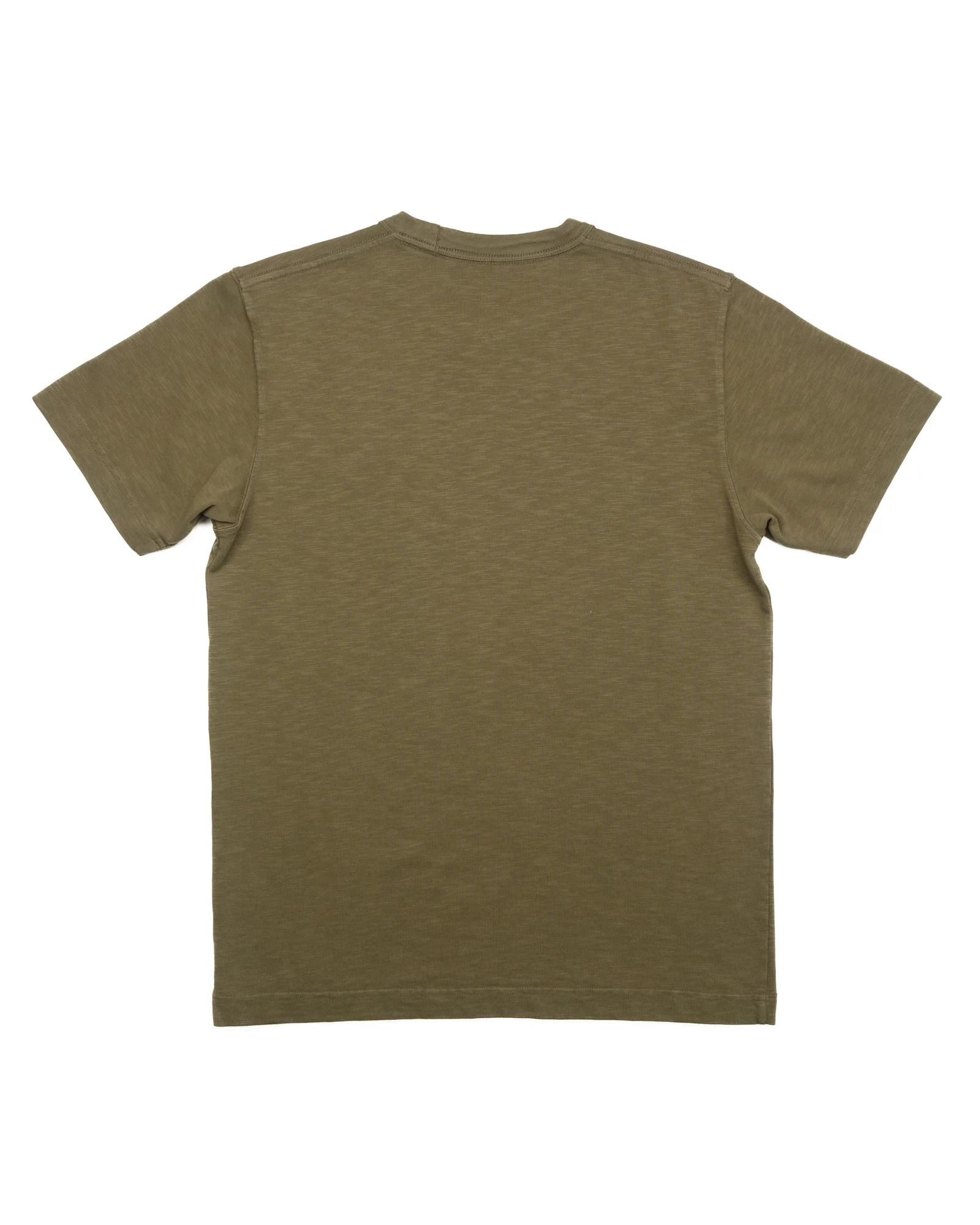 The Hudson Slub Tee in Army - Image 3