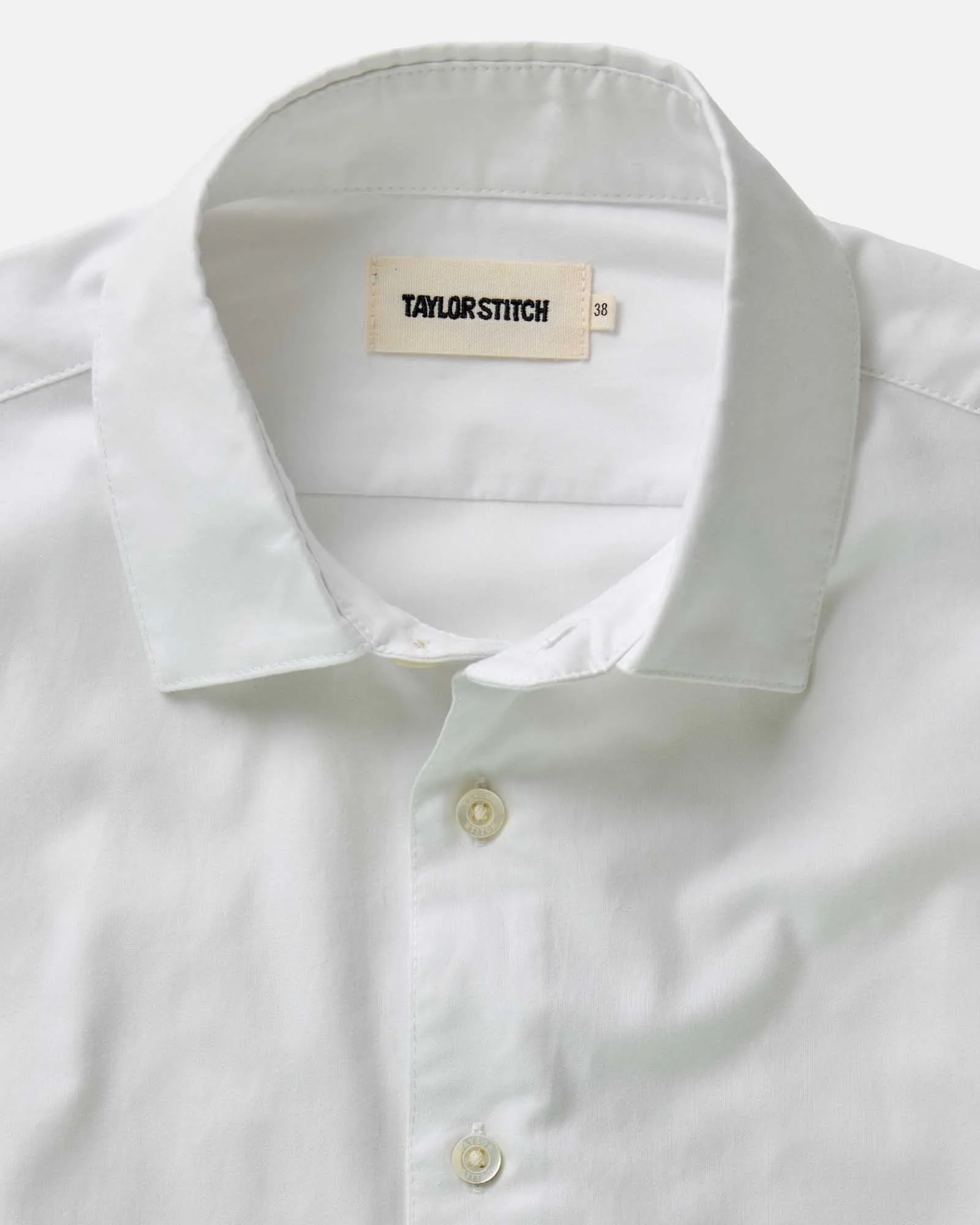 The Hyde Shirt in White Pinpoint Oxford - Image 5