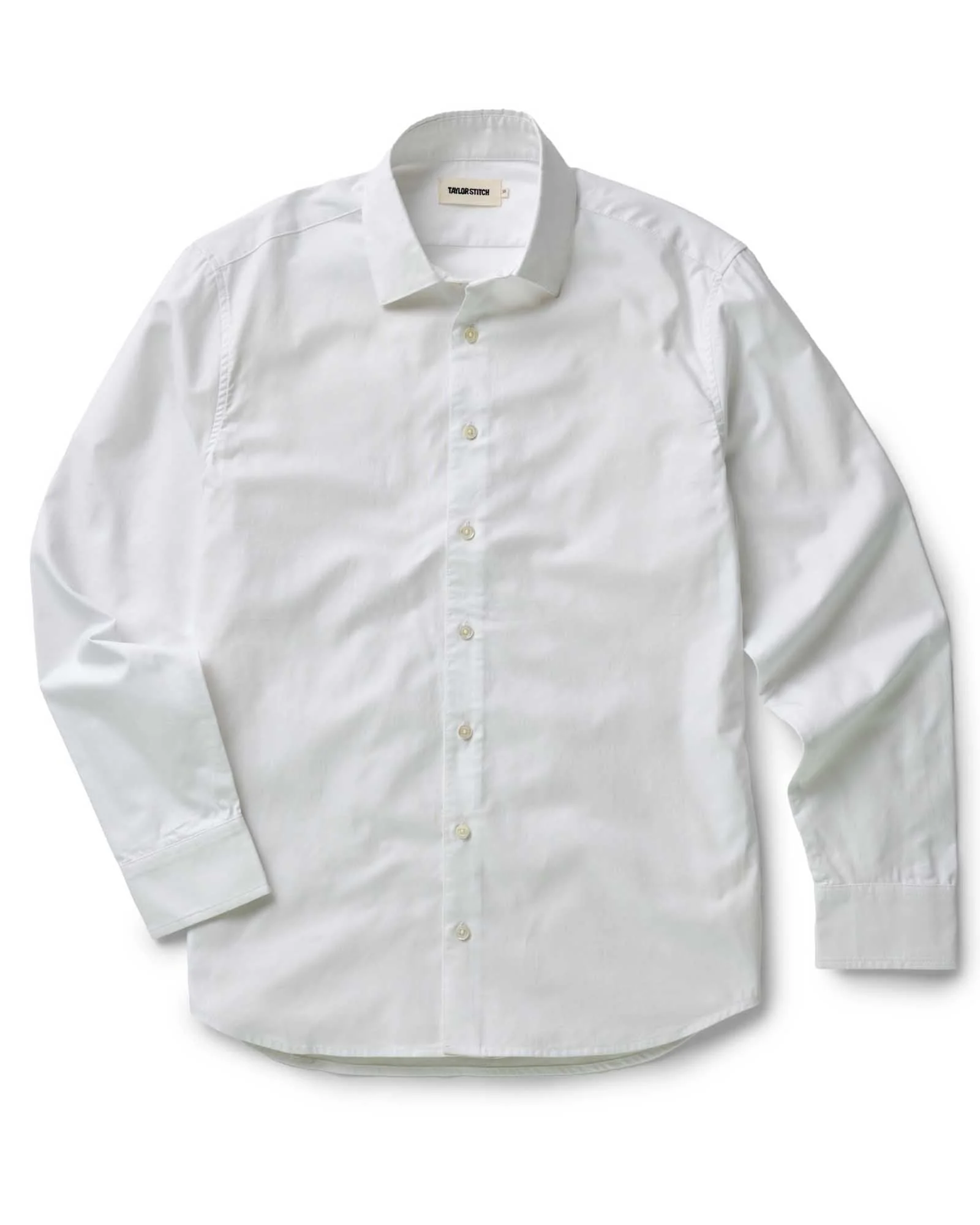 The Hyde Shirt in White Pinpoint Oxford - Image 6
