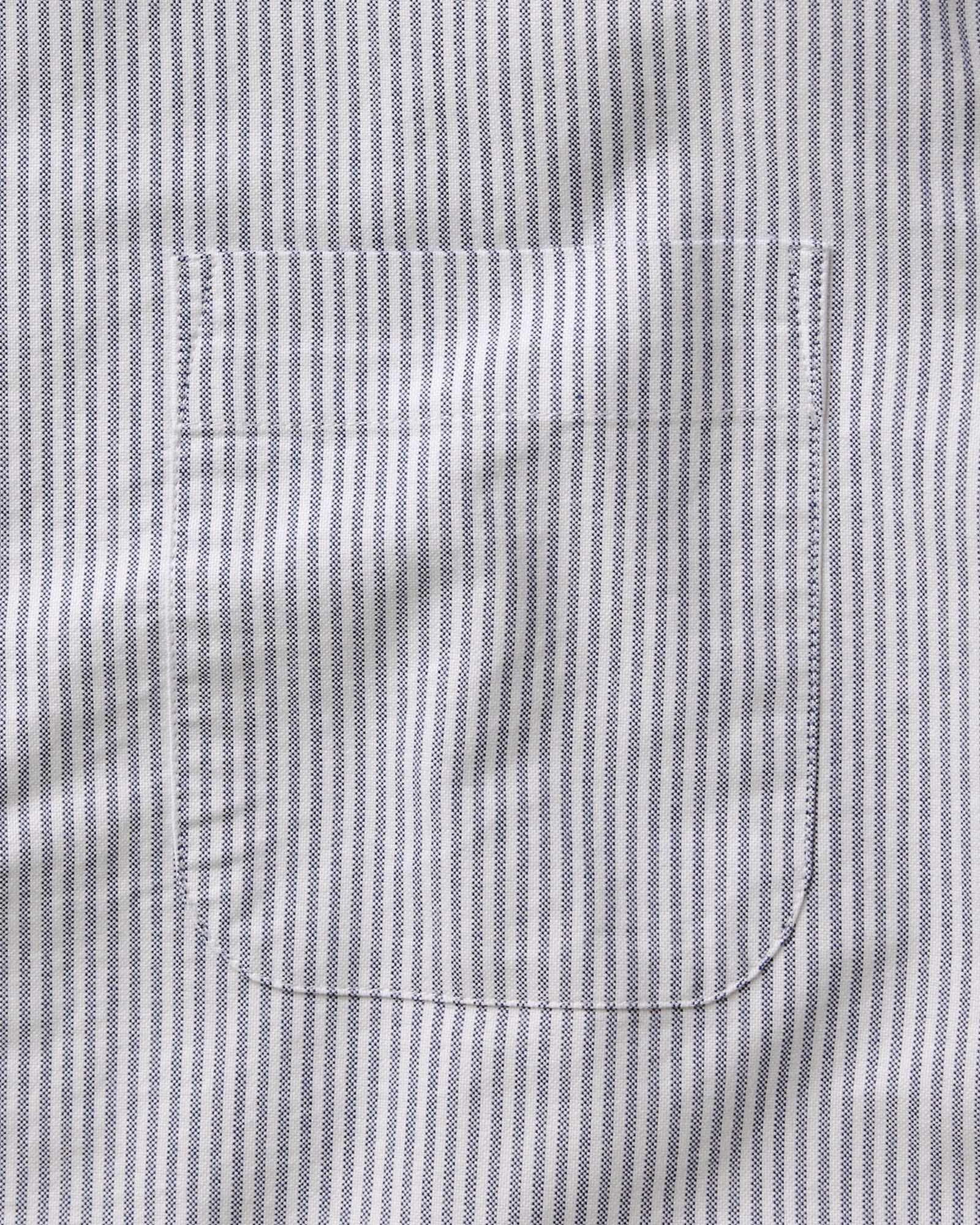 The Jack in Navy University Stripe Everyday Oxford - Image 9