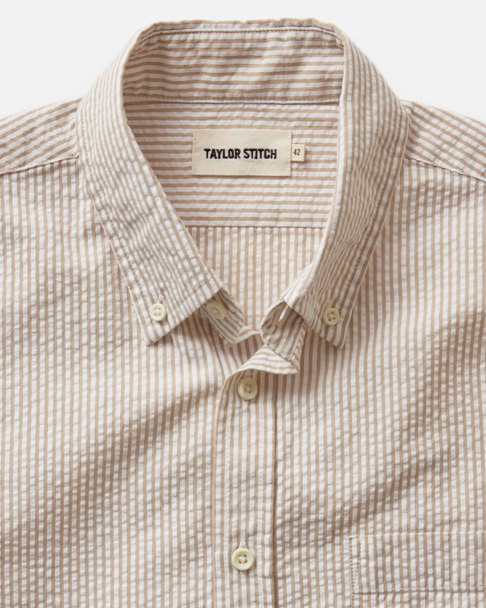 The Jack in Sand Stripe Seersucker - Image 3