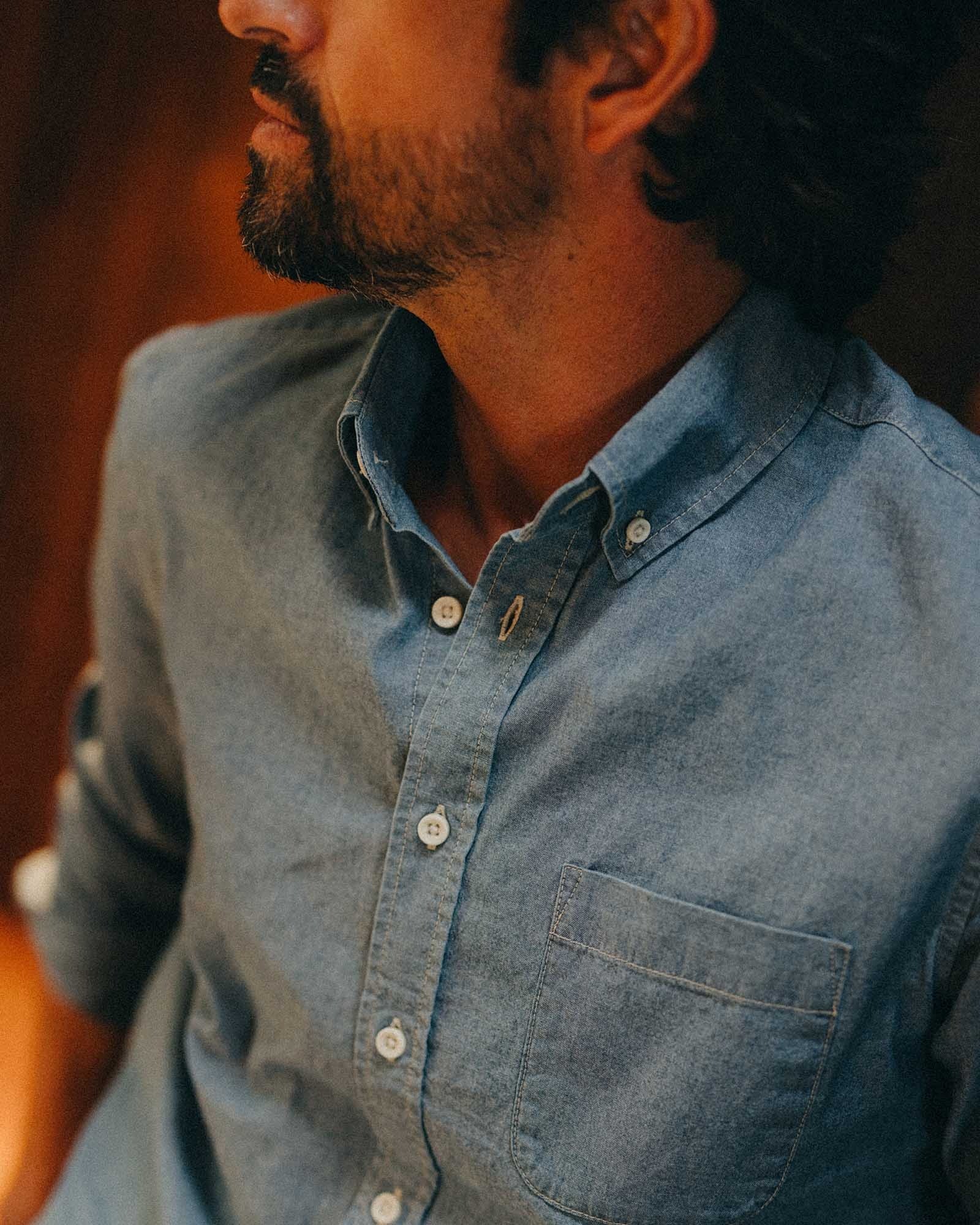 The Jack in Washed Indigo Chambray - Image 3