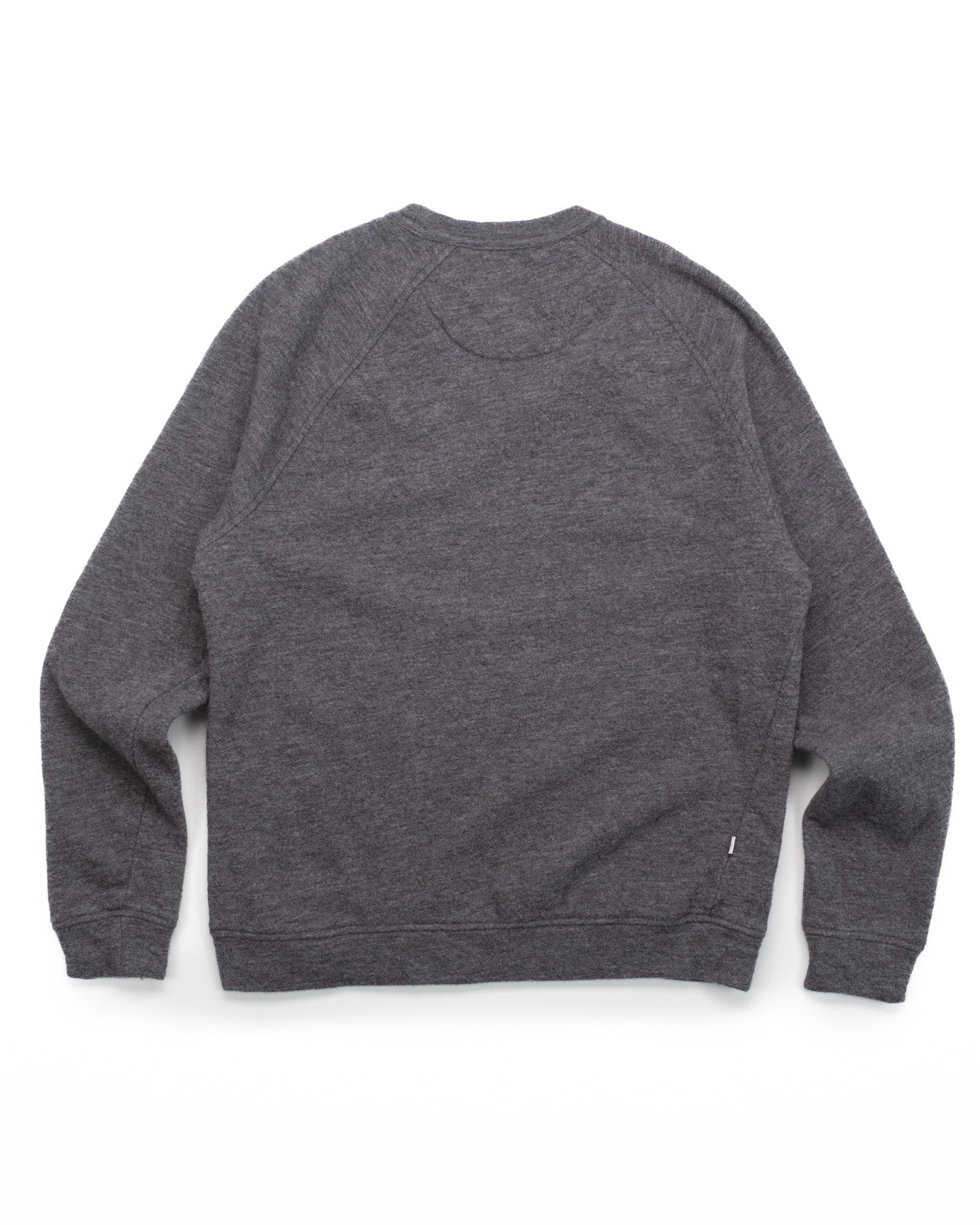 The Jeff Sweatshirt in Grey Melange Wool - Image 4