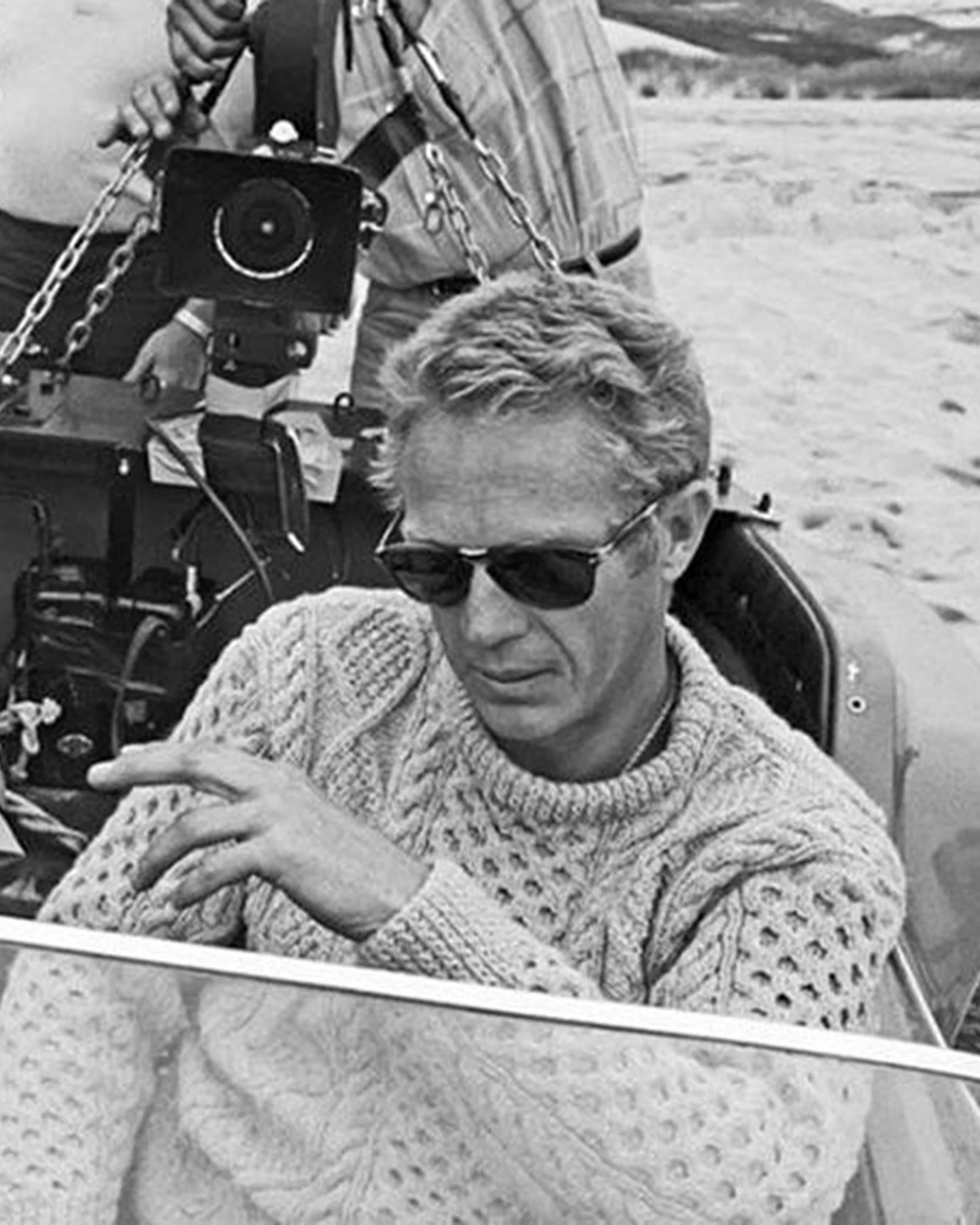 The King of Cool Sweater in Navy - Image 4