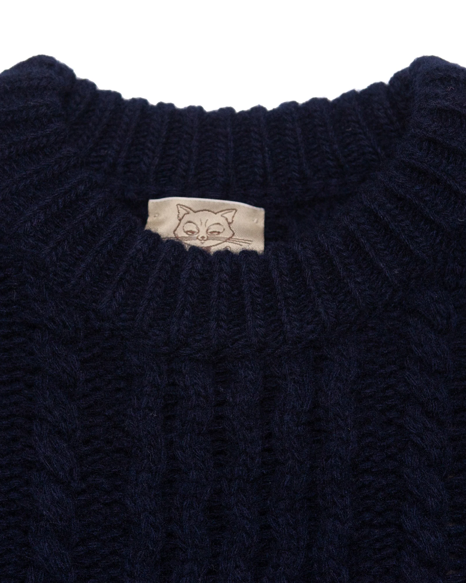 The King of Cool Sweater in Navy - Image 7