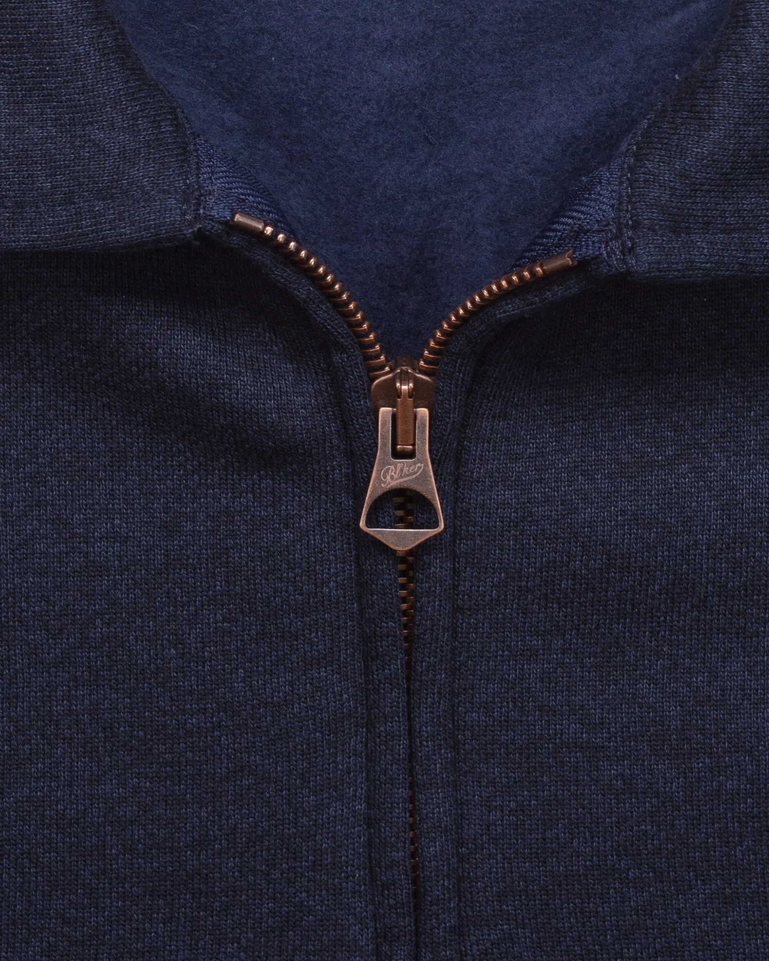 The Maryland Half Zip in Navy - Image 3