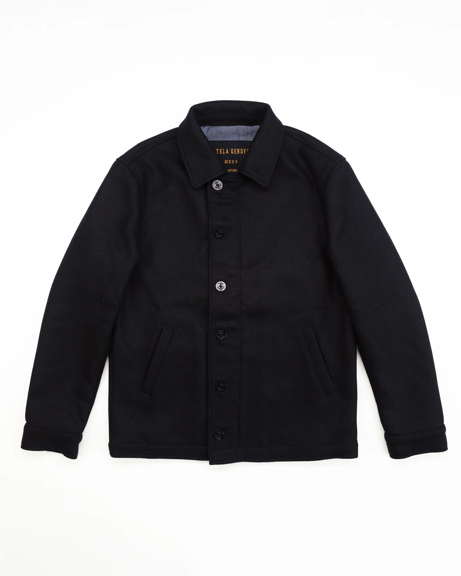 The Michele Jacket in Navy Wool