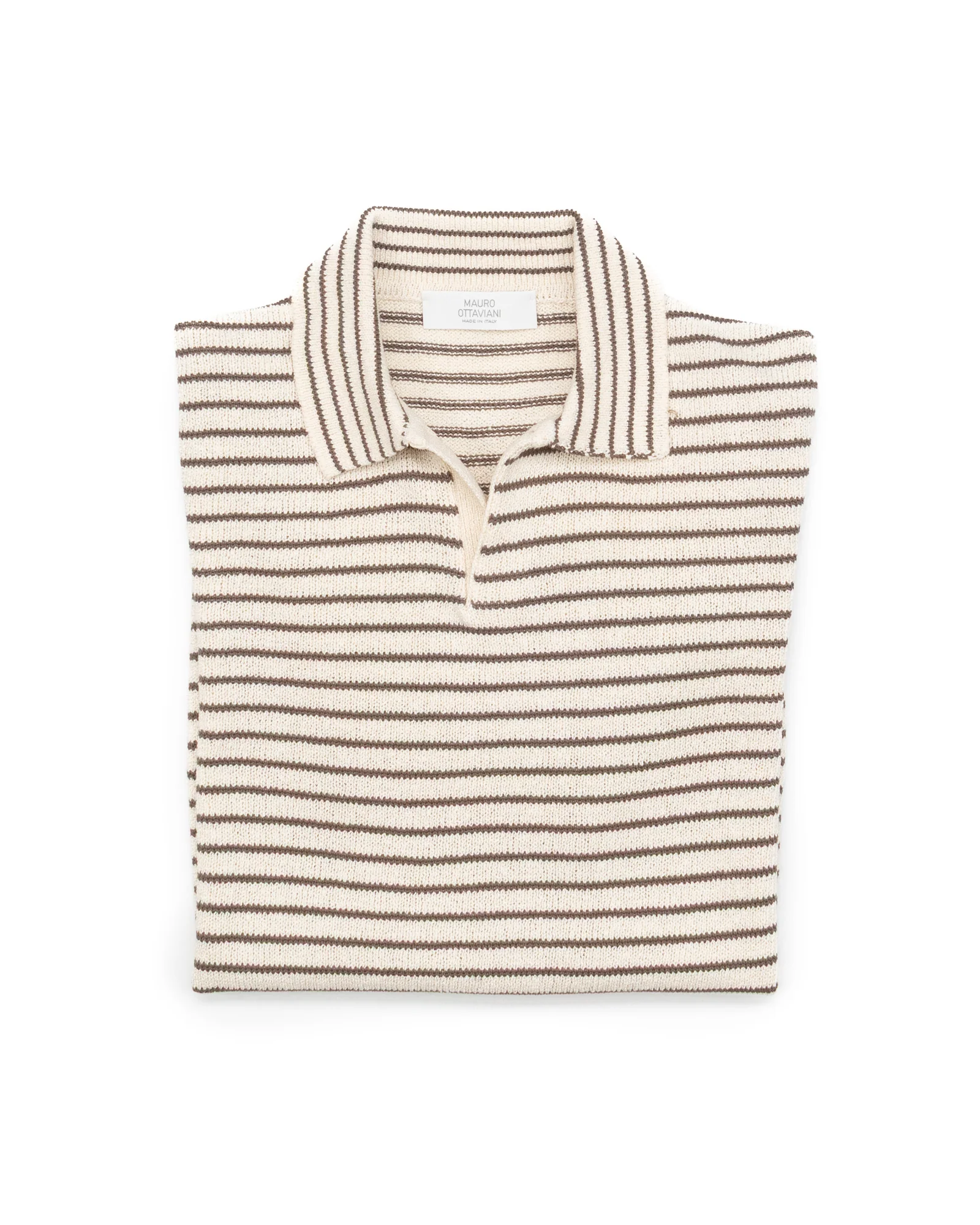 The Nantes Polo in Earth Stripe - Image 4
